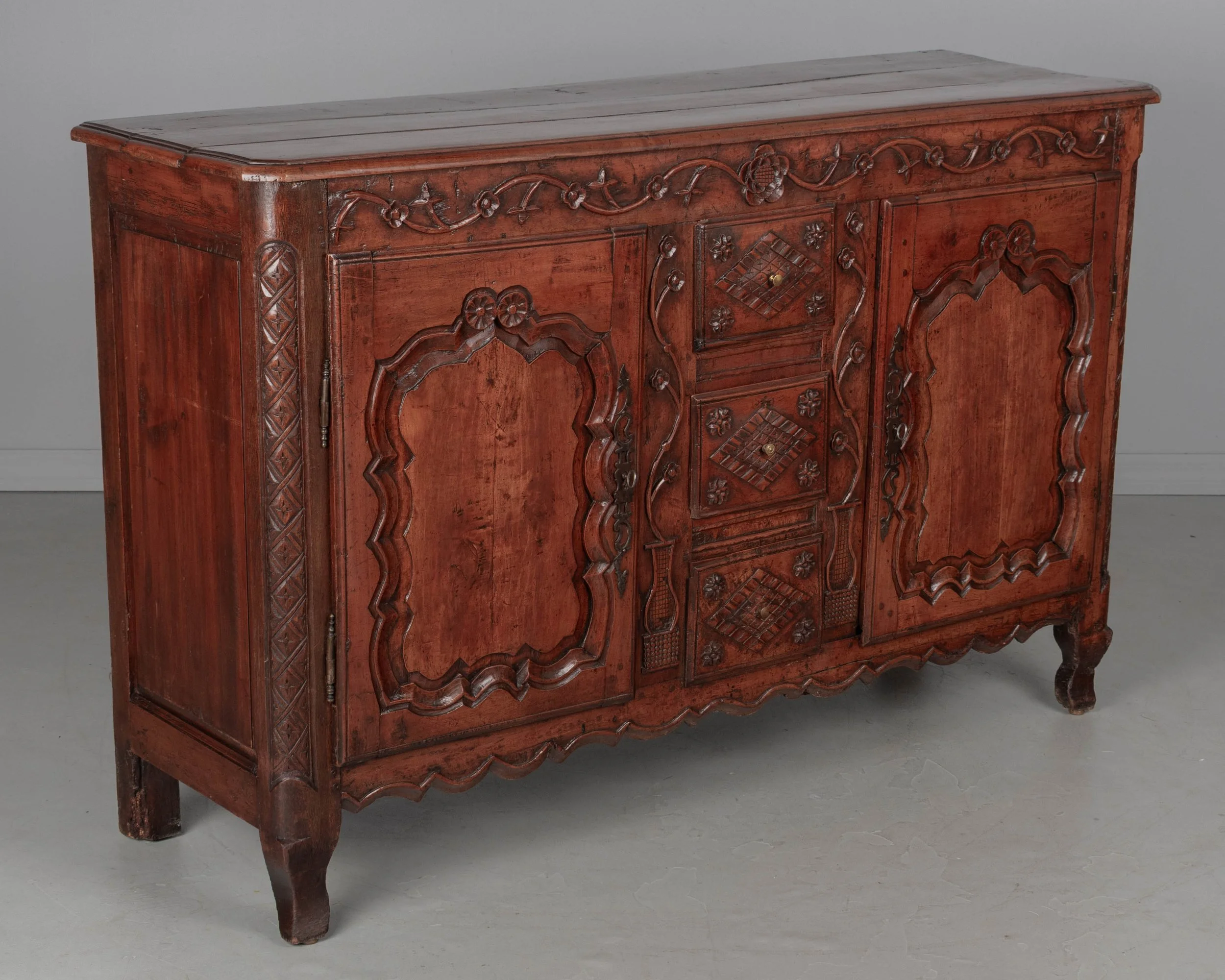 18th Century Country French Enfilade or Sideboard
