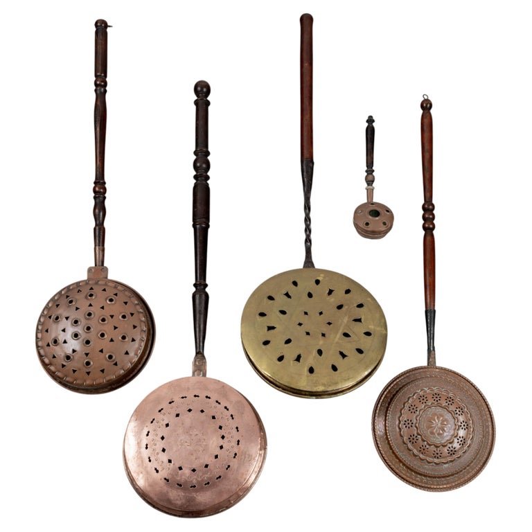 Collection of 5 French Bed Warmers