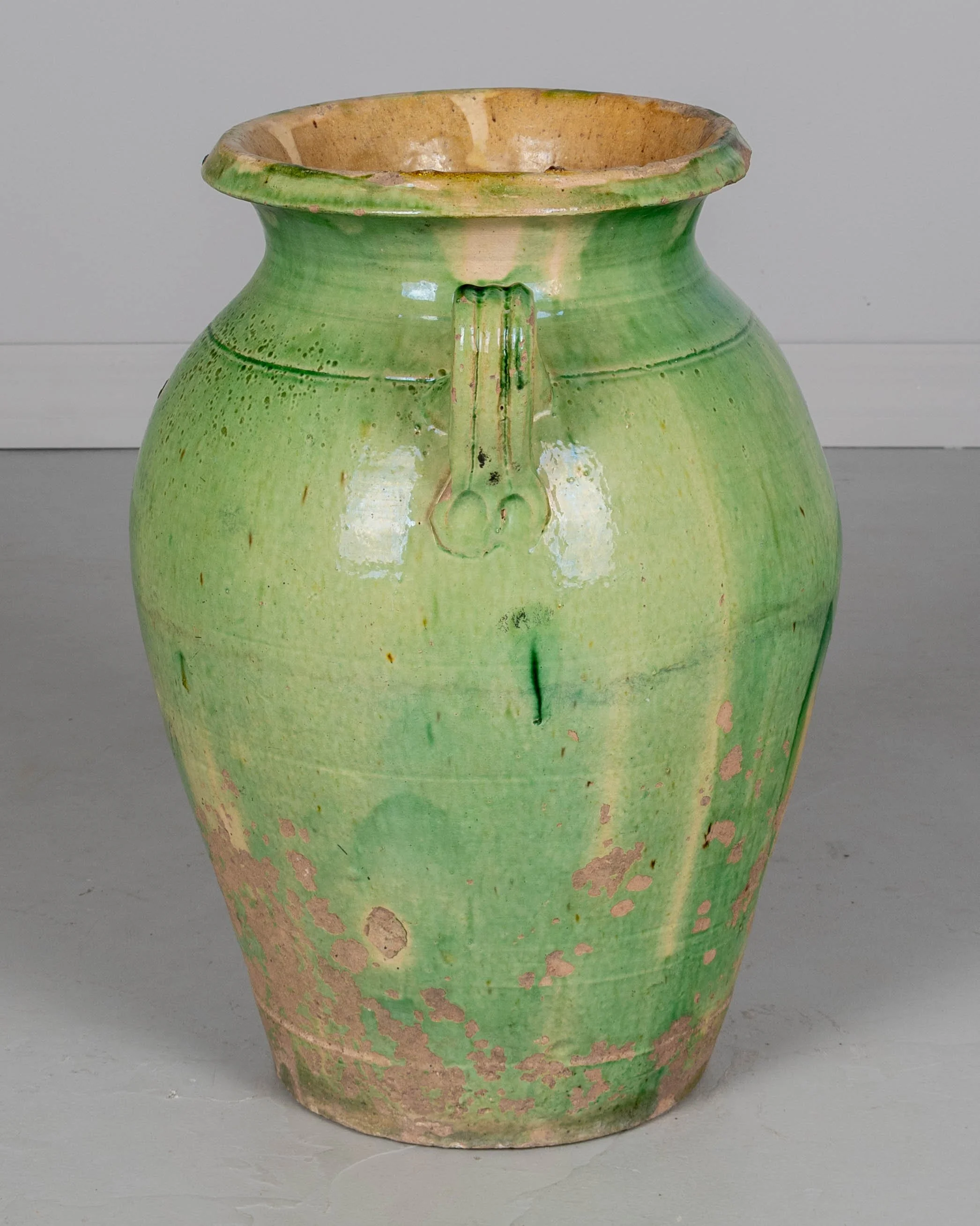Large 19th Century French Pottery Jar or Planter