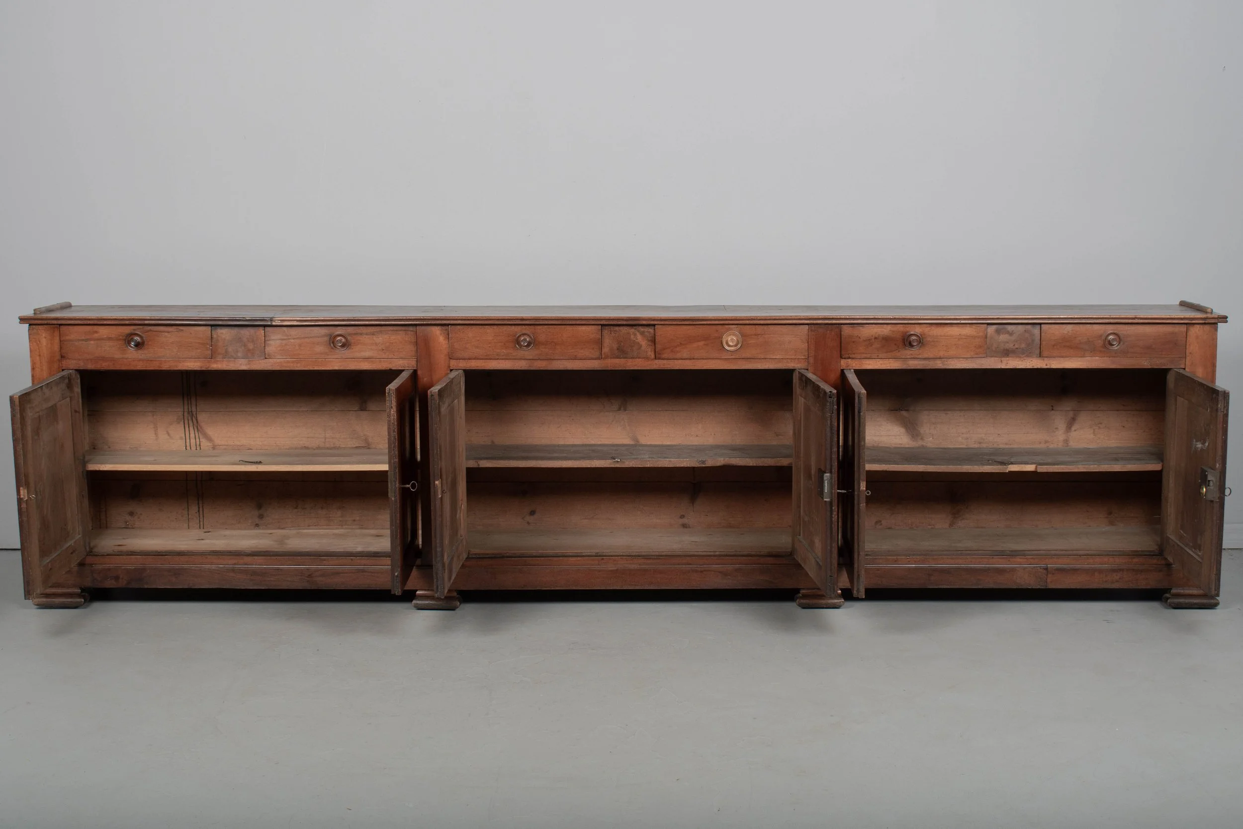 19th Century Louis Philippe Display Cabinet or Bibliotheque