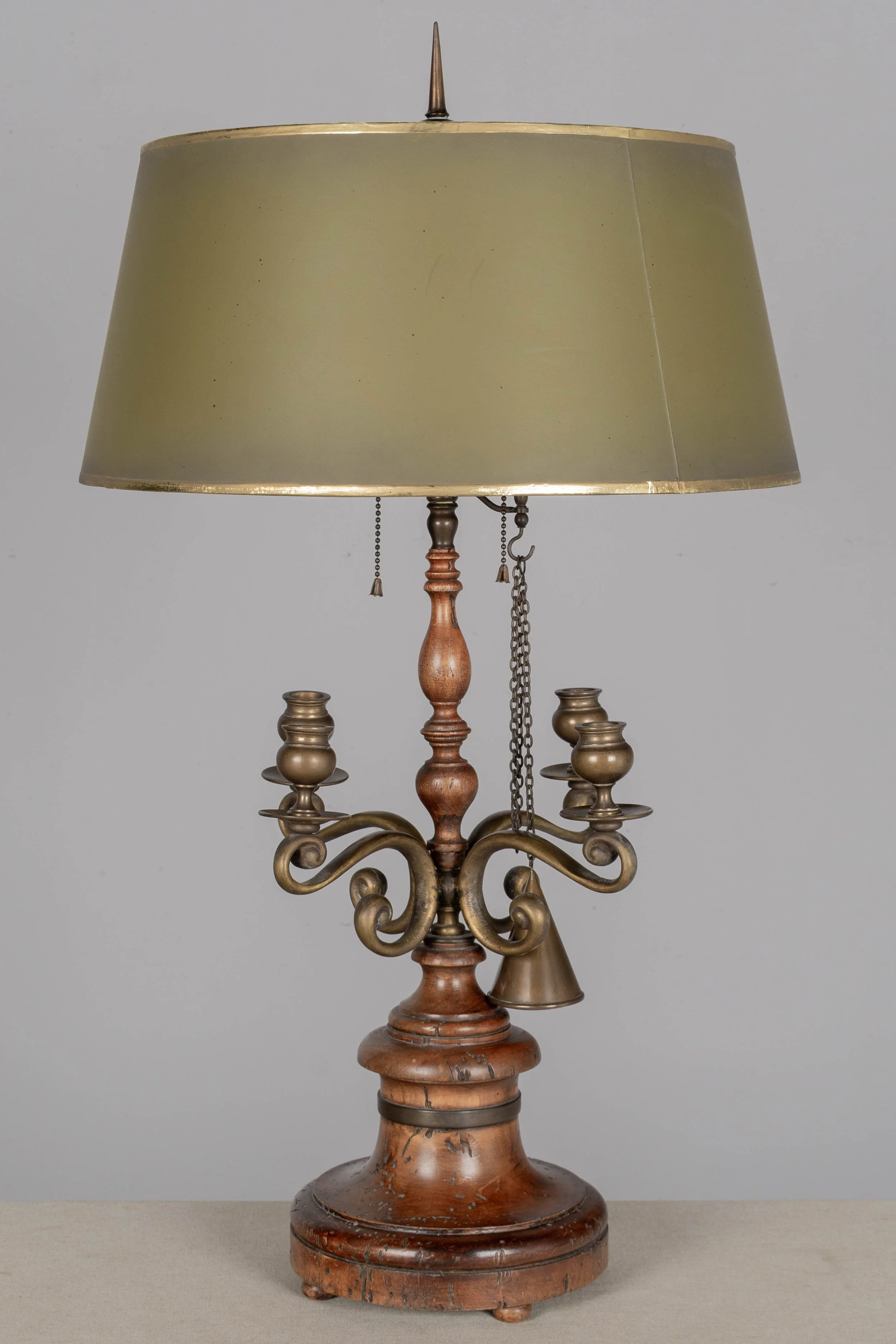 Vintage Italian Bouillotte Lamp by Chapman