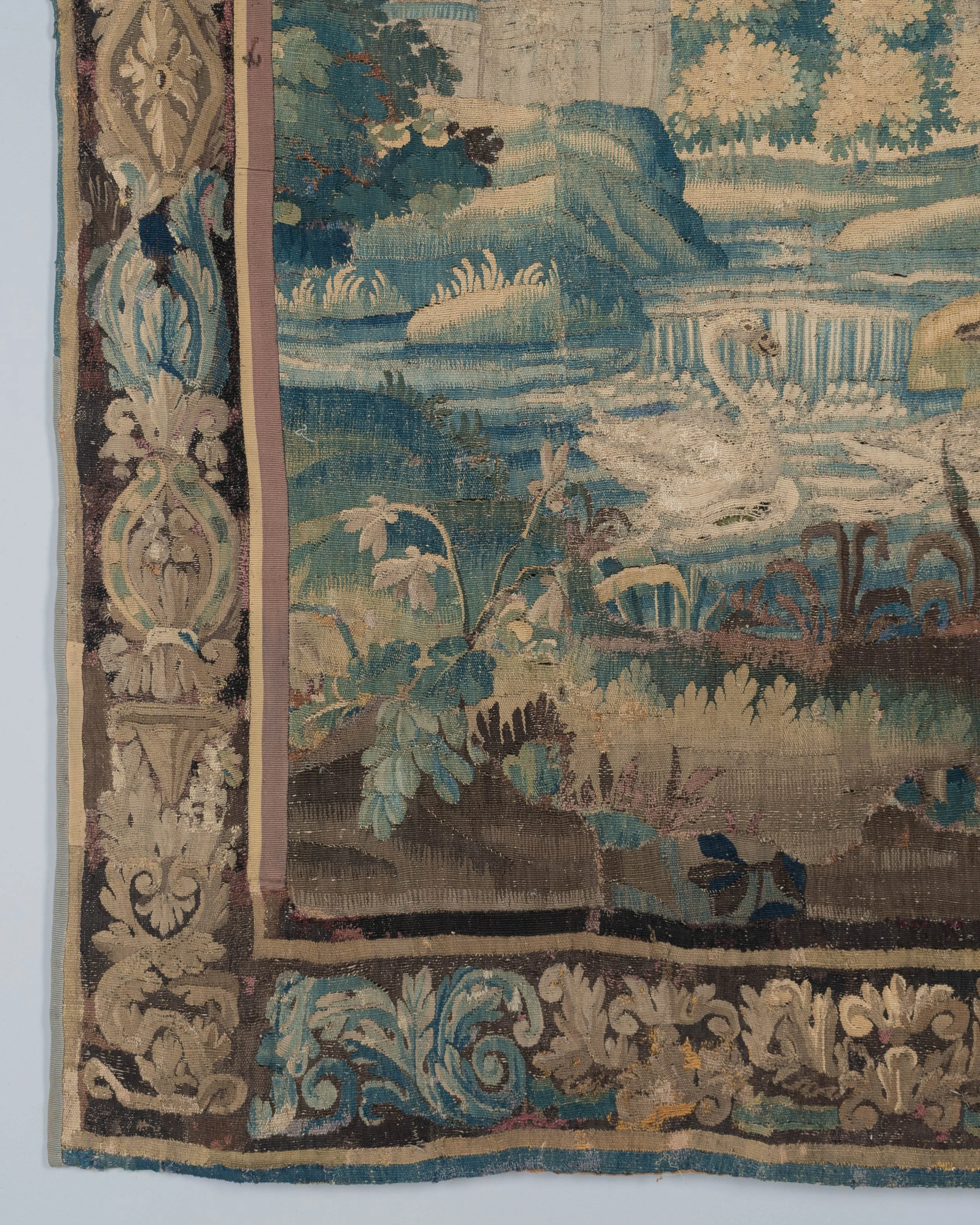 18th Century French Aubusson Verdure Tapestry