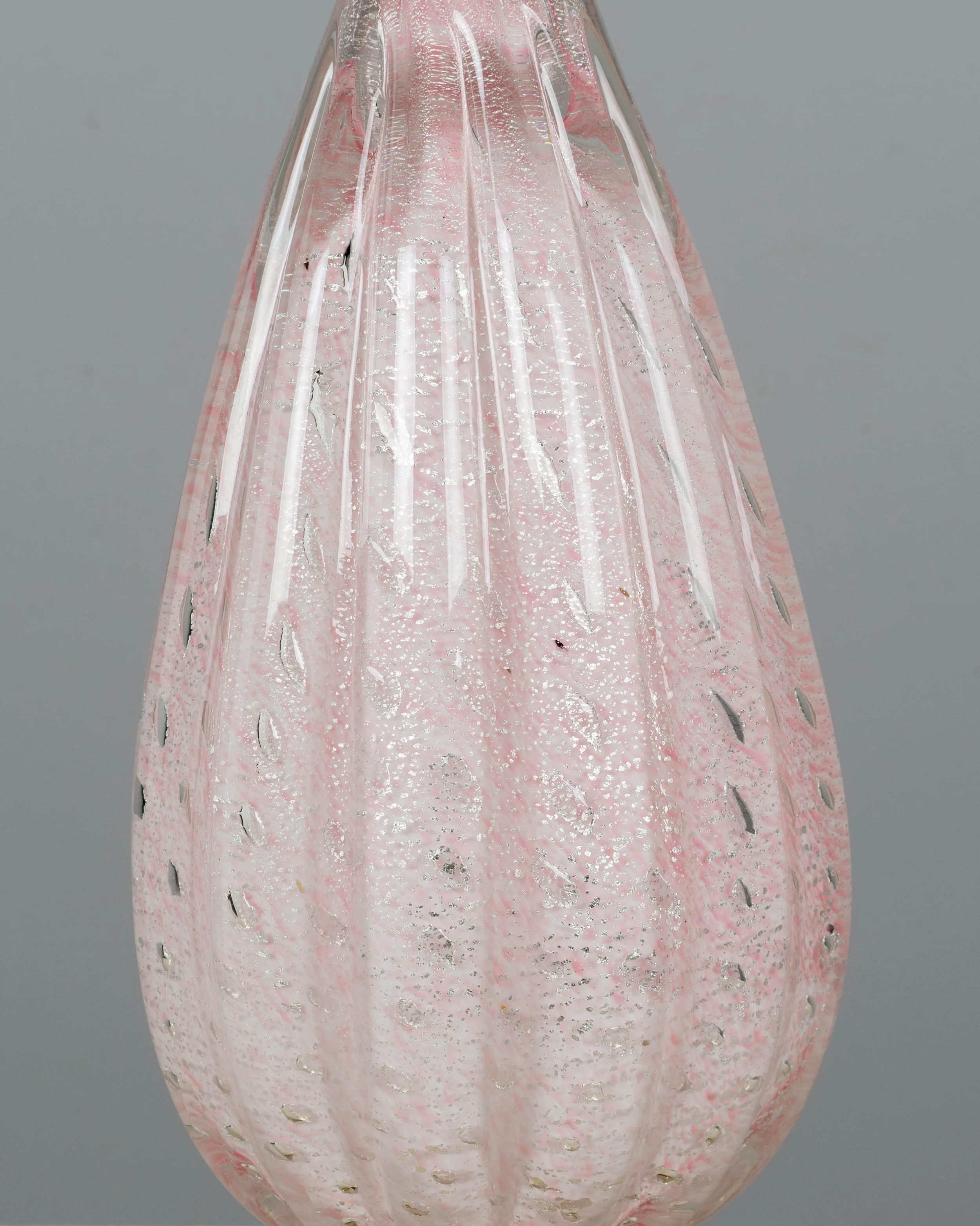 Mid-Century Modern Murano Glass Lamp by Barovier & Toso, Italy, 1950s