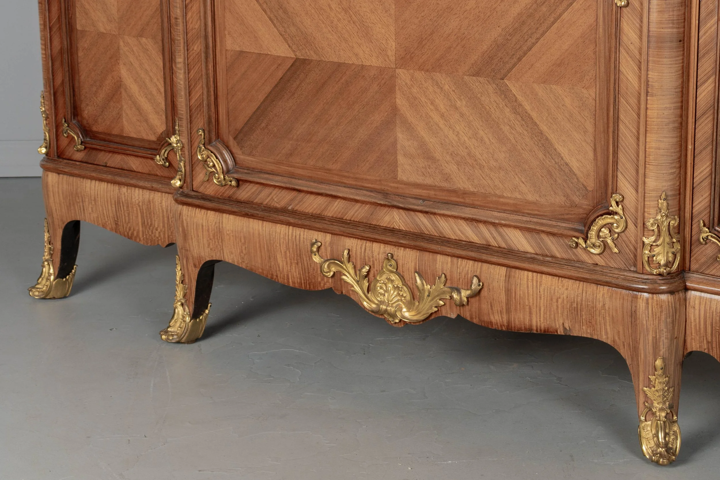 Louis XV Style French Bibliotheque or Cabinet by Schmit & Cie