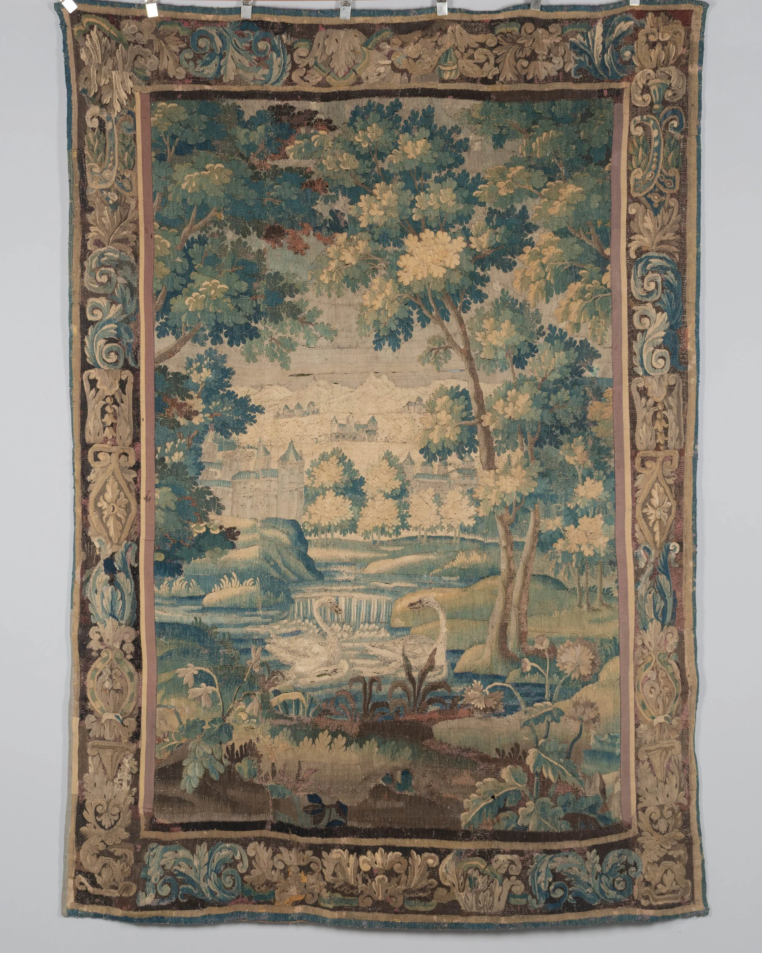18th Century French Aubusson Verdure Tapestry