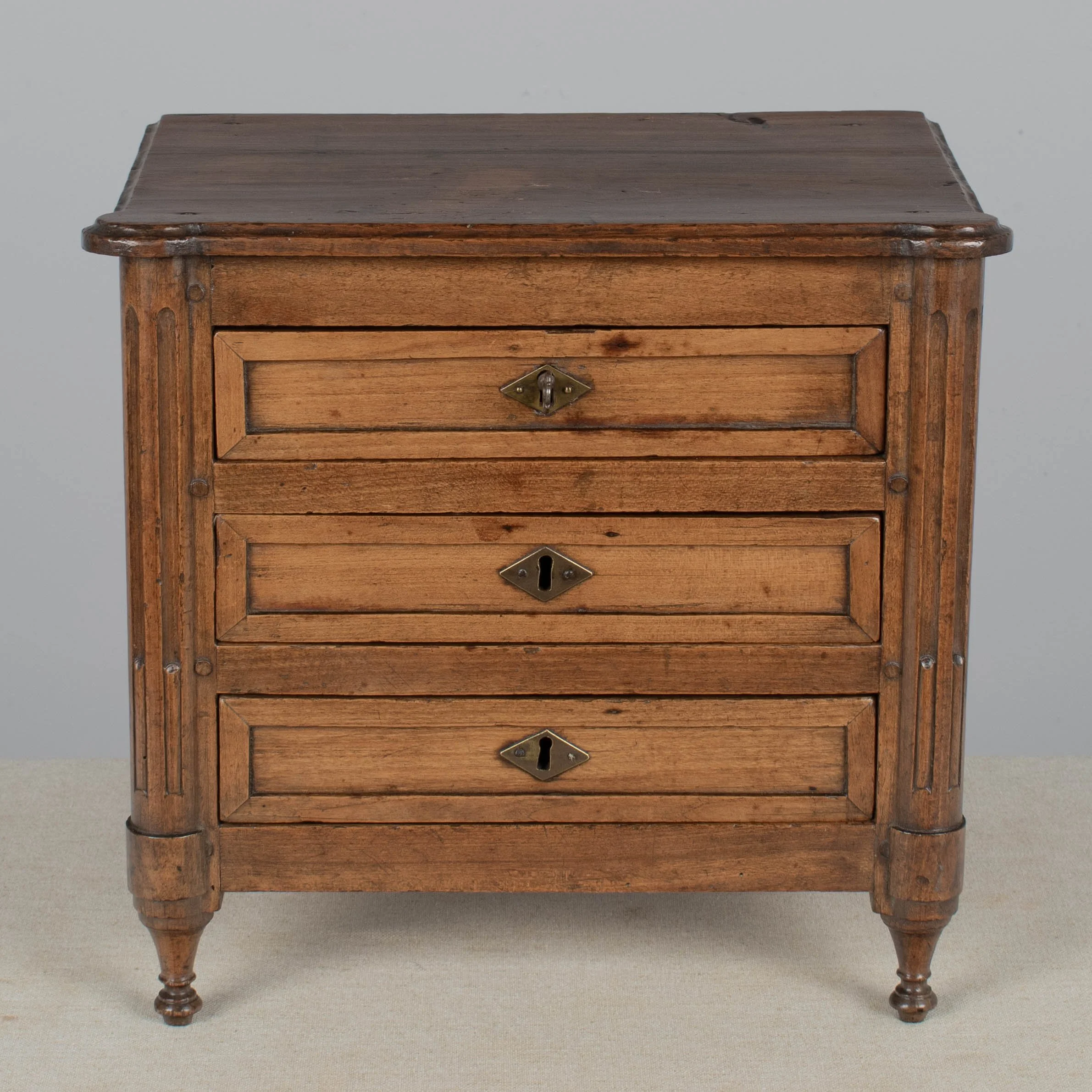 19th Century French Louis XVI Style Miniature Sampler Commode
