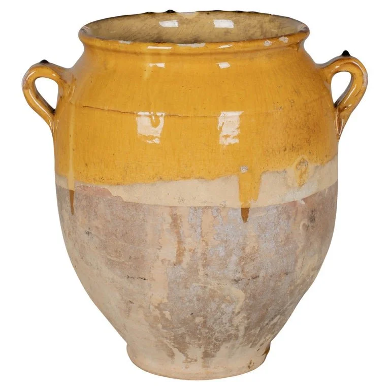 19th Century French Terracotta Pot à Confit