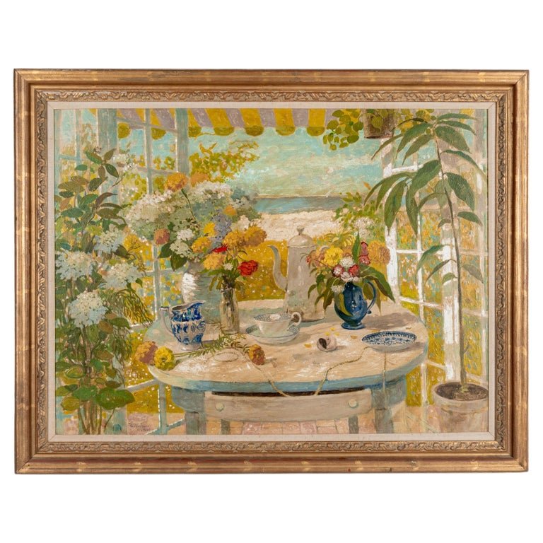 Large Still Life Painting by Germano Russo
