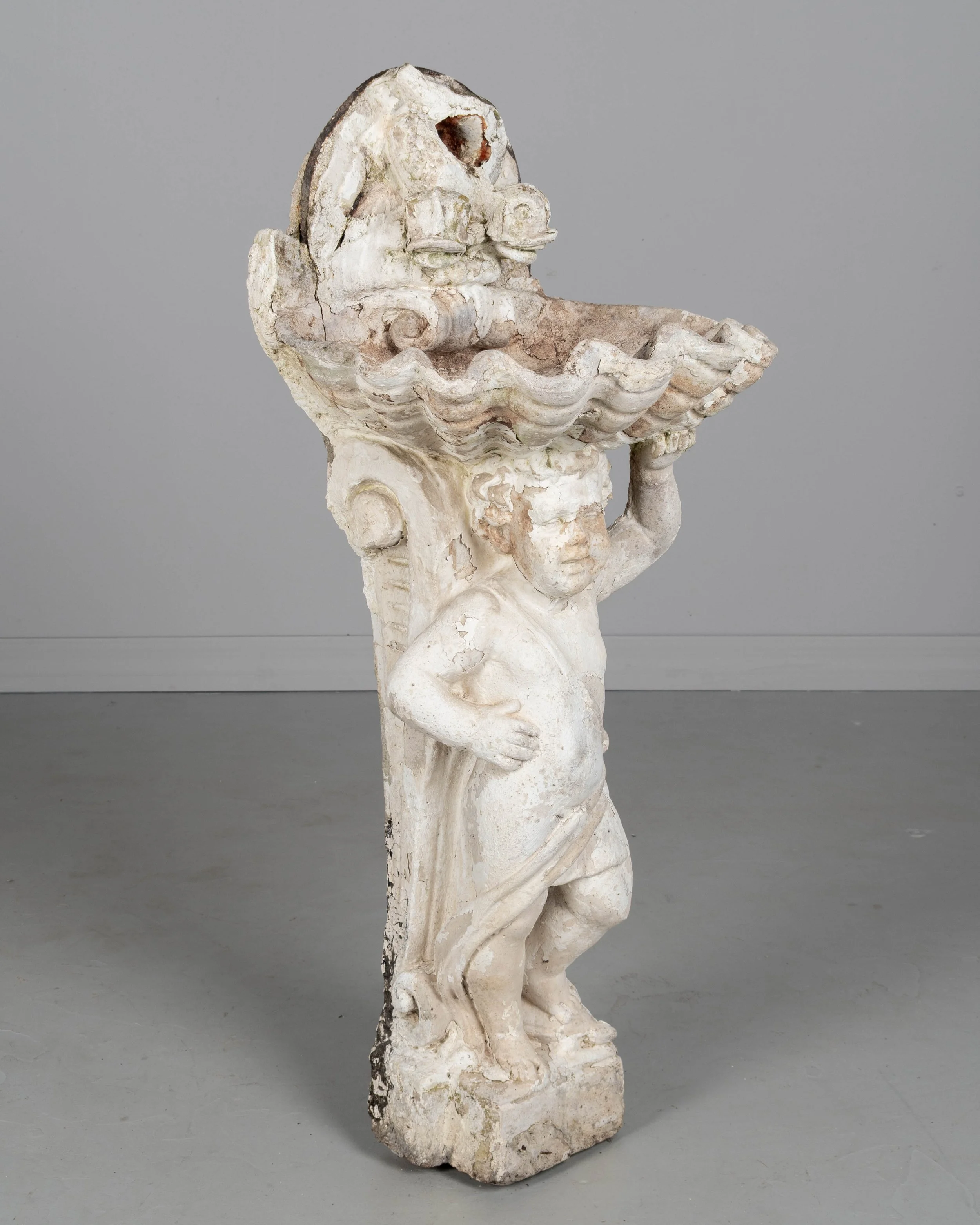 19th Century French Cast Stone Fountain