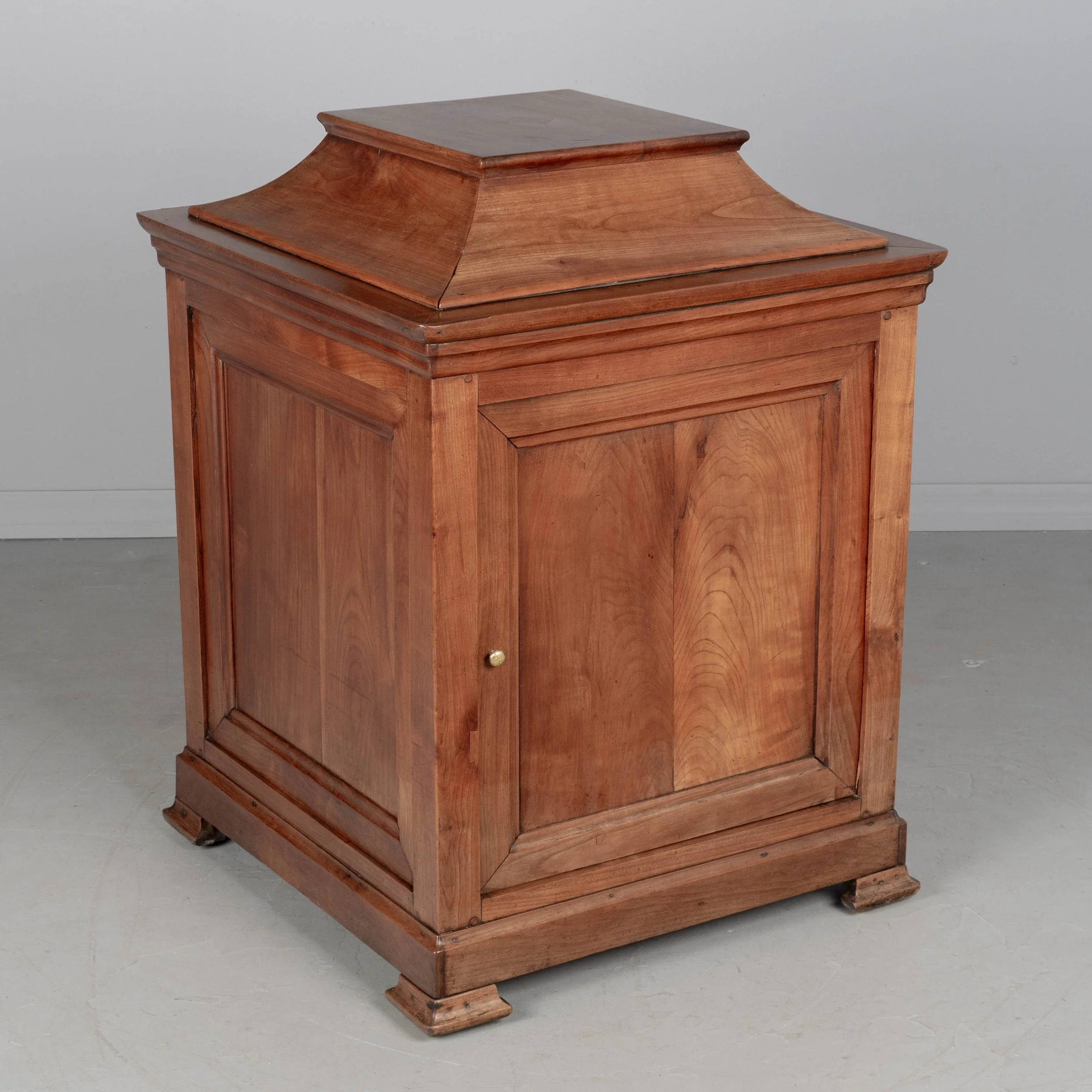 19th Century Louis Philippe French Pedestal Cabinet
