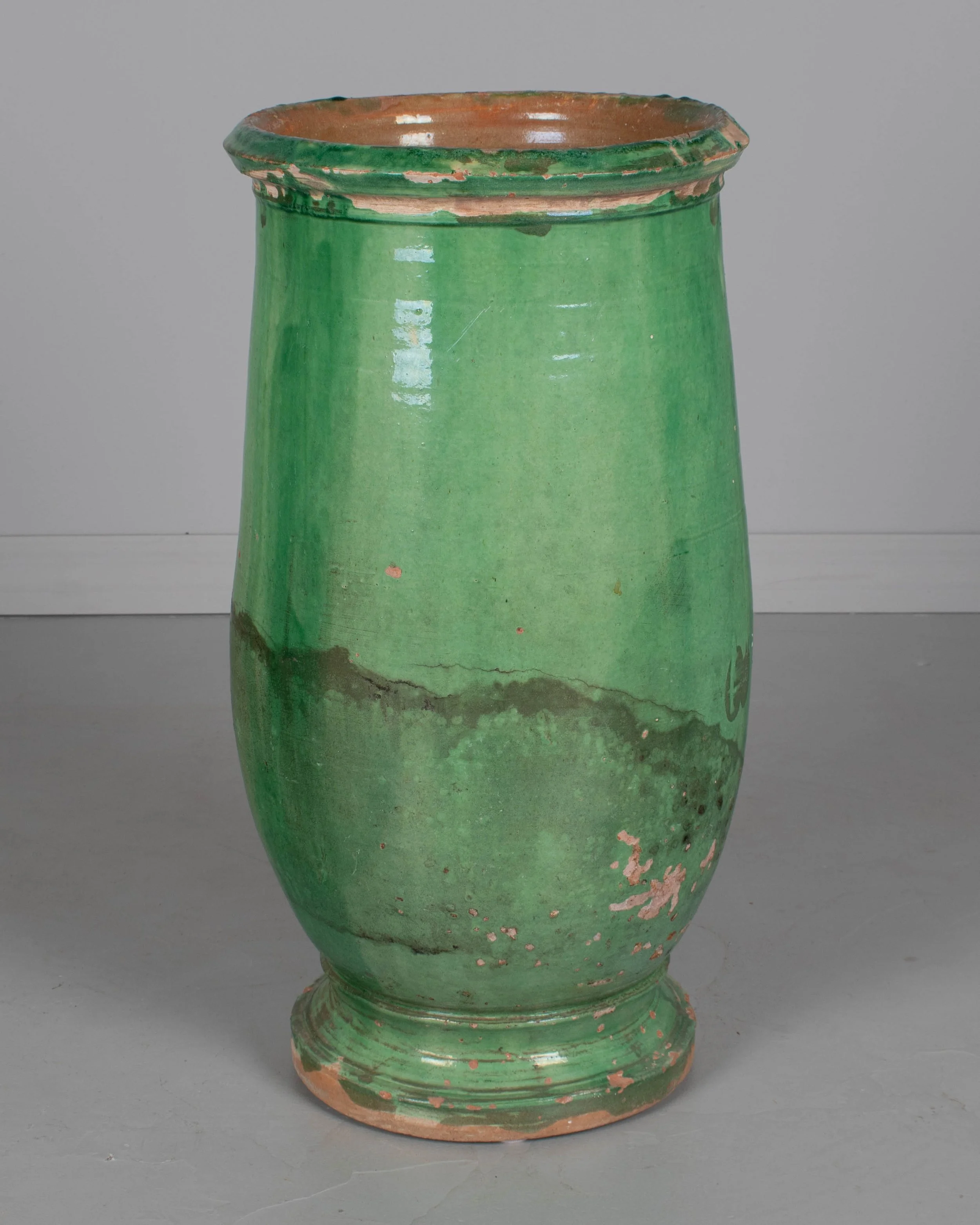 Large 19th Century French Pottery Jar or Planter