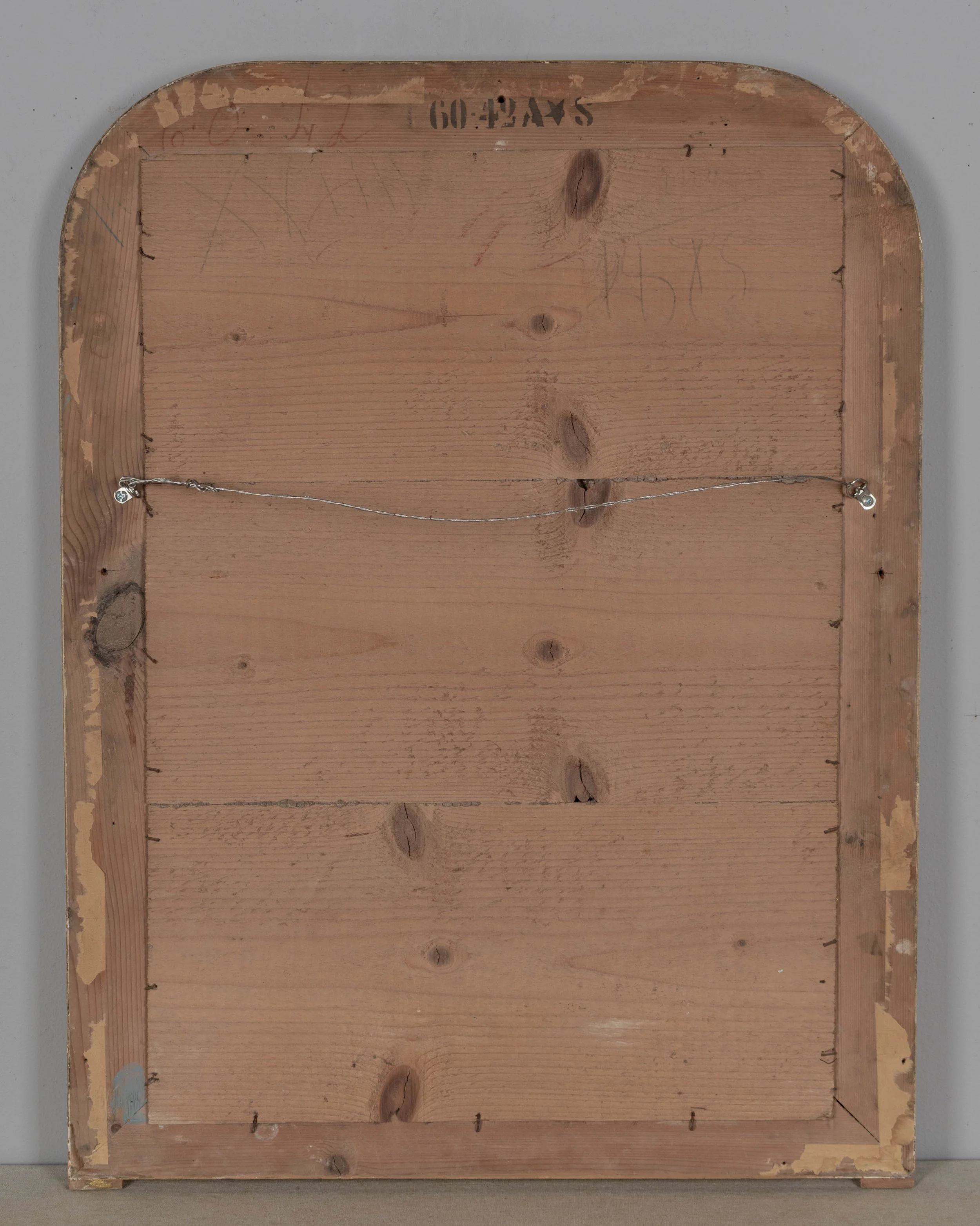 French Louis Philippe Style Gilded Mirror