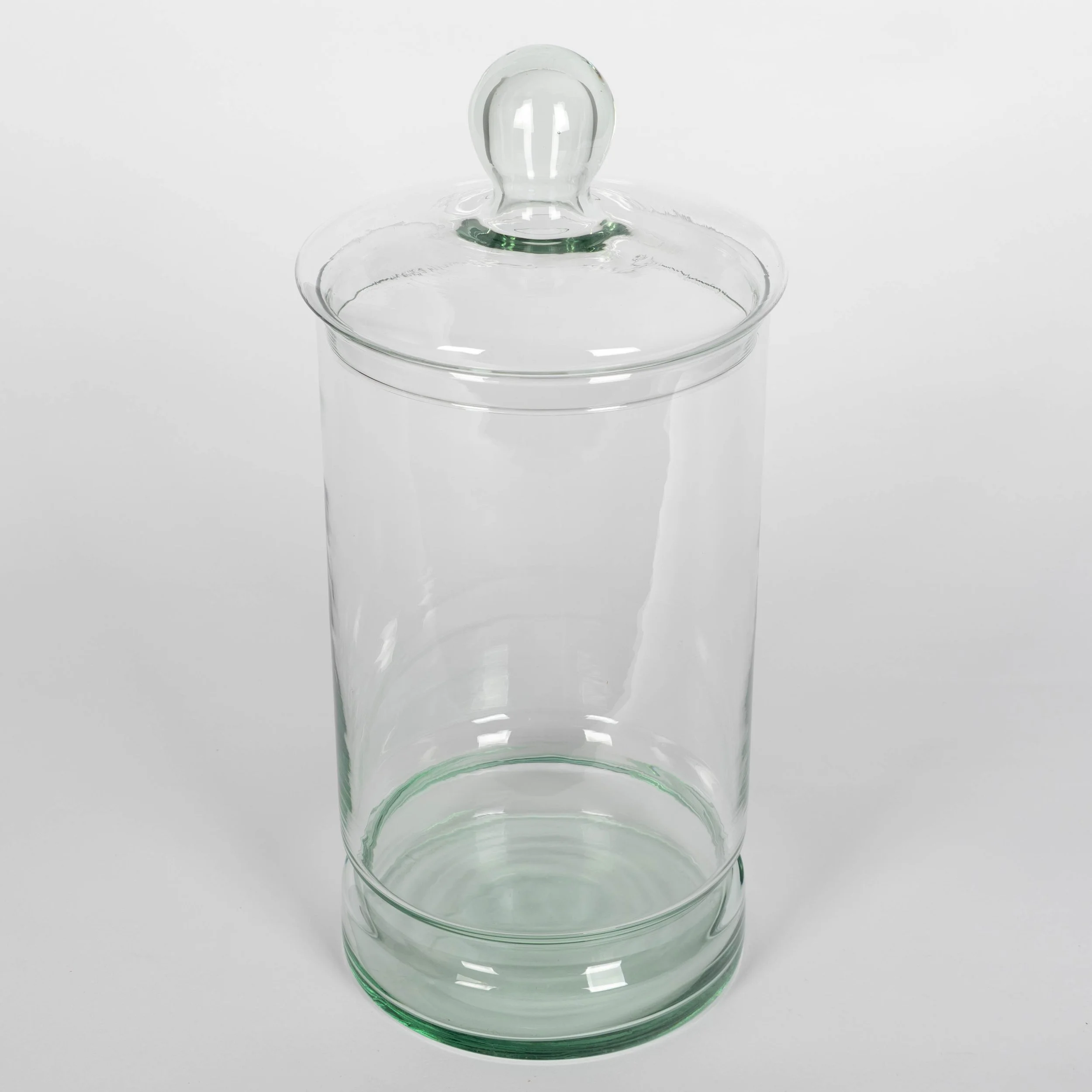 Vintage French Glass Apothecary Jar