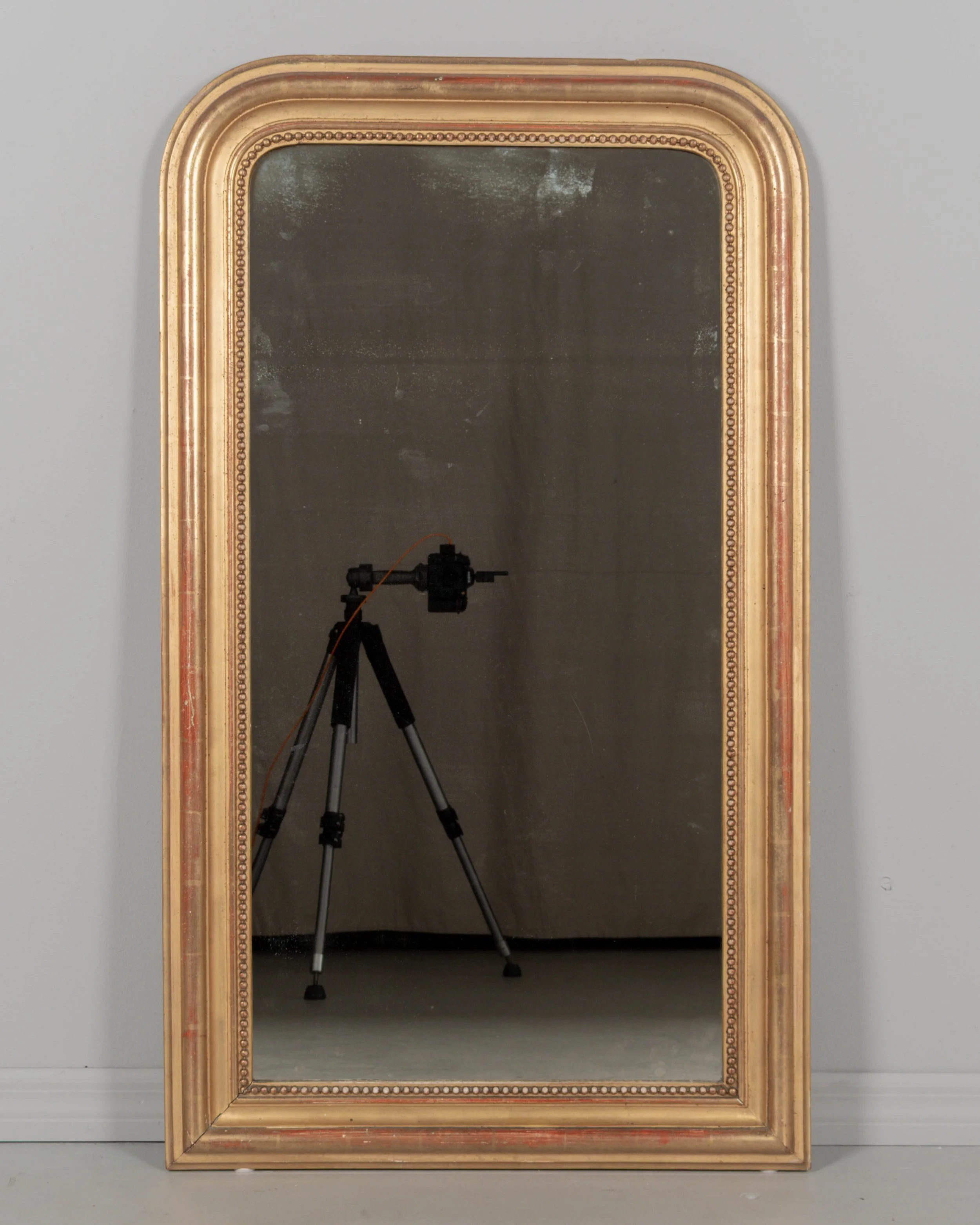 French Louis Philippe Style Gilded Mirror