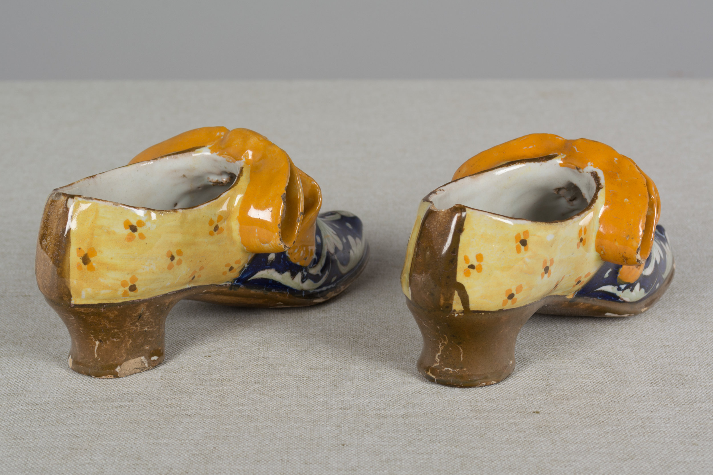 French Faience Shoes