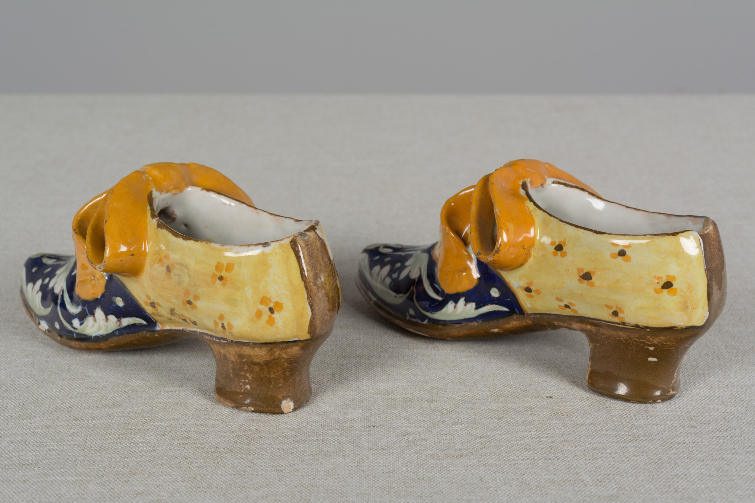 French Faience Shoes