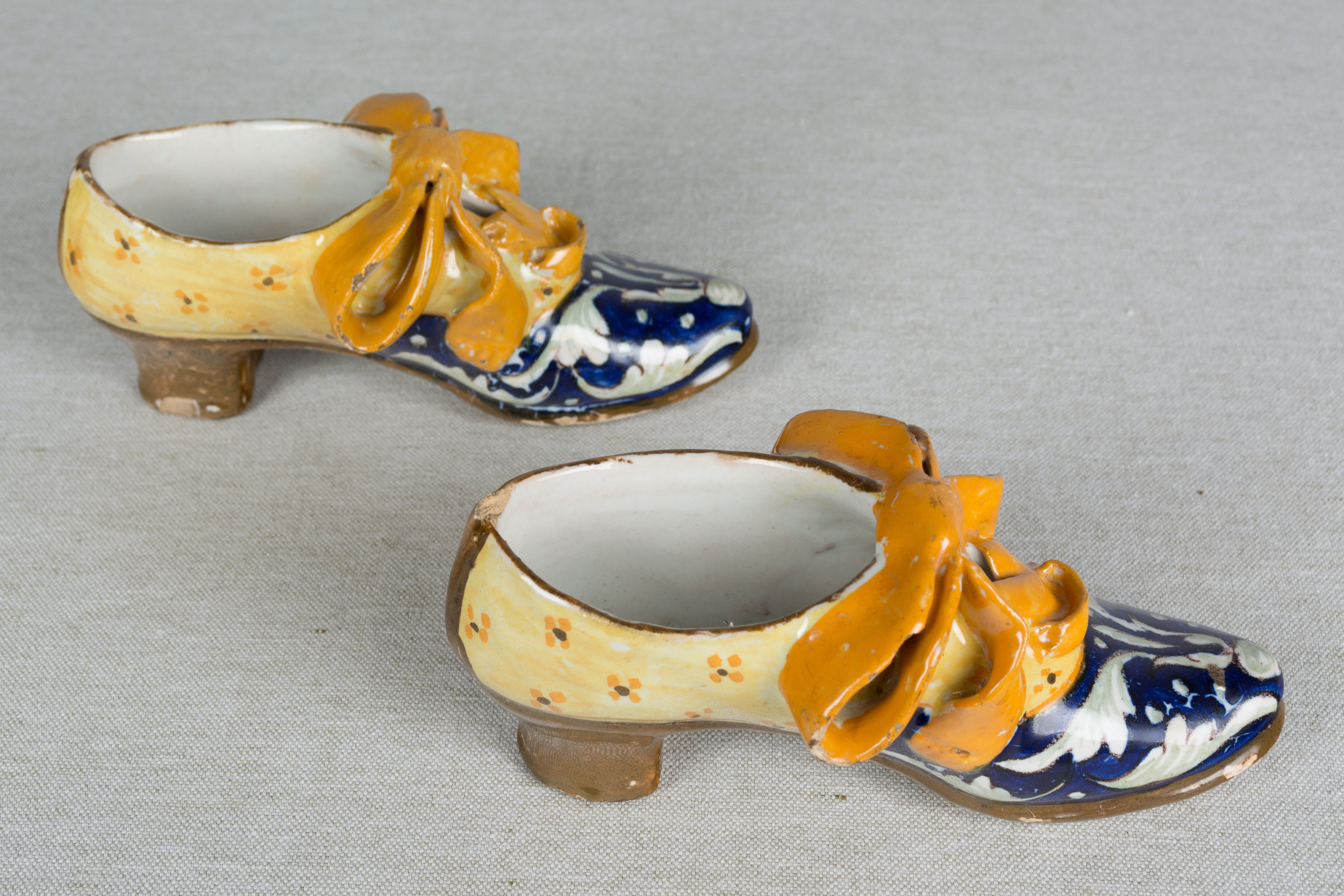 French Faience Shoes