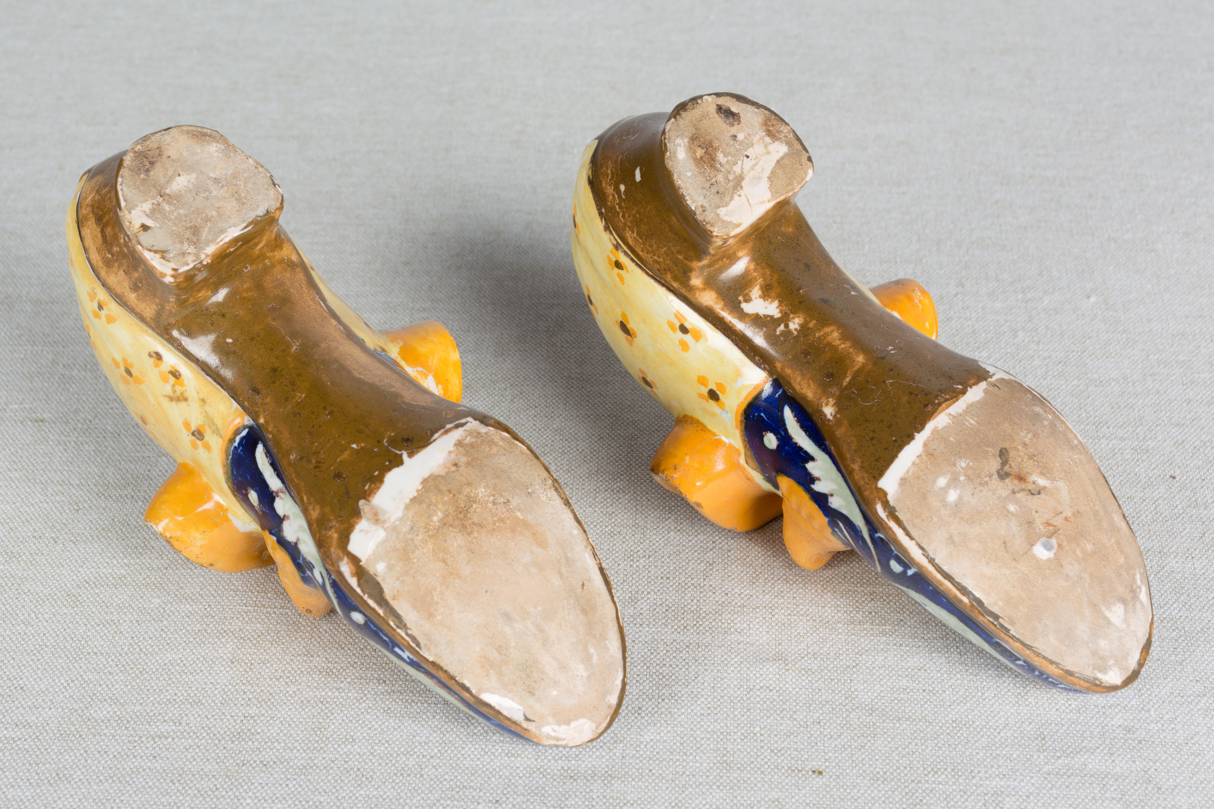 French Faience Shoes