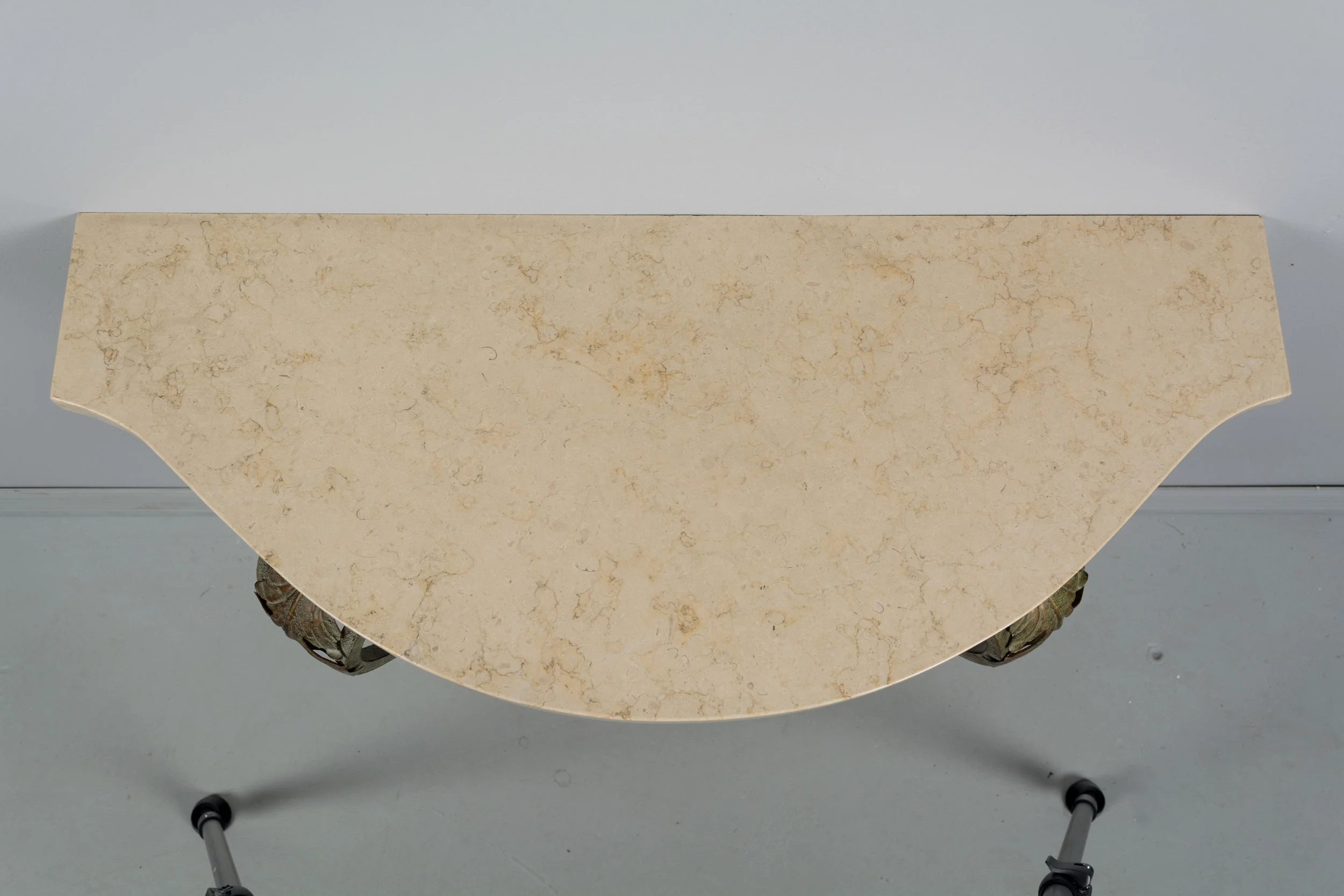 French Louis XV Style Iron Console