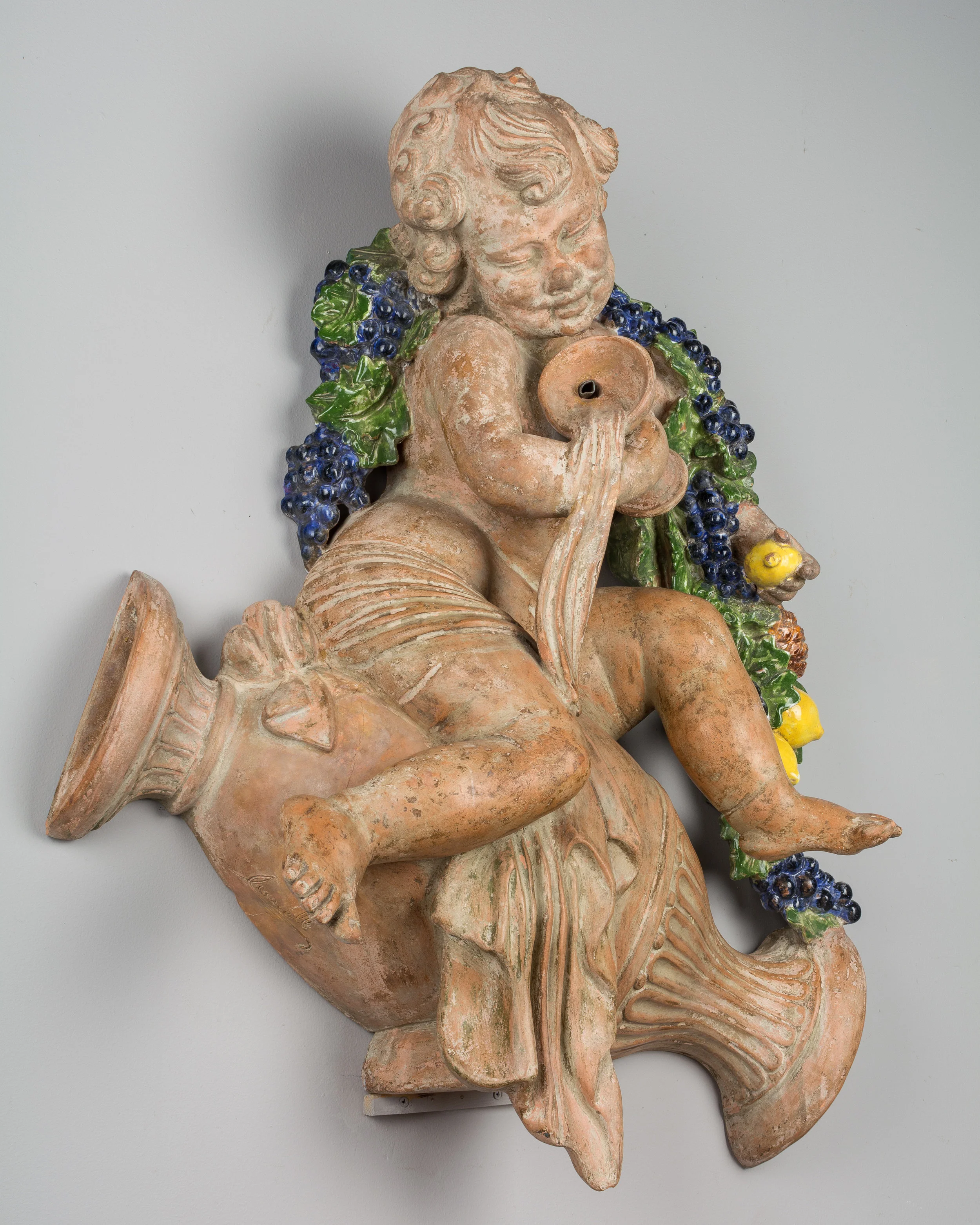 French Terracotta Fountain