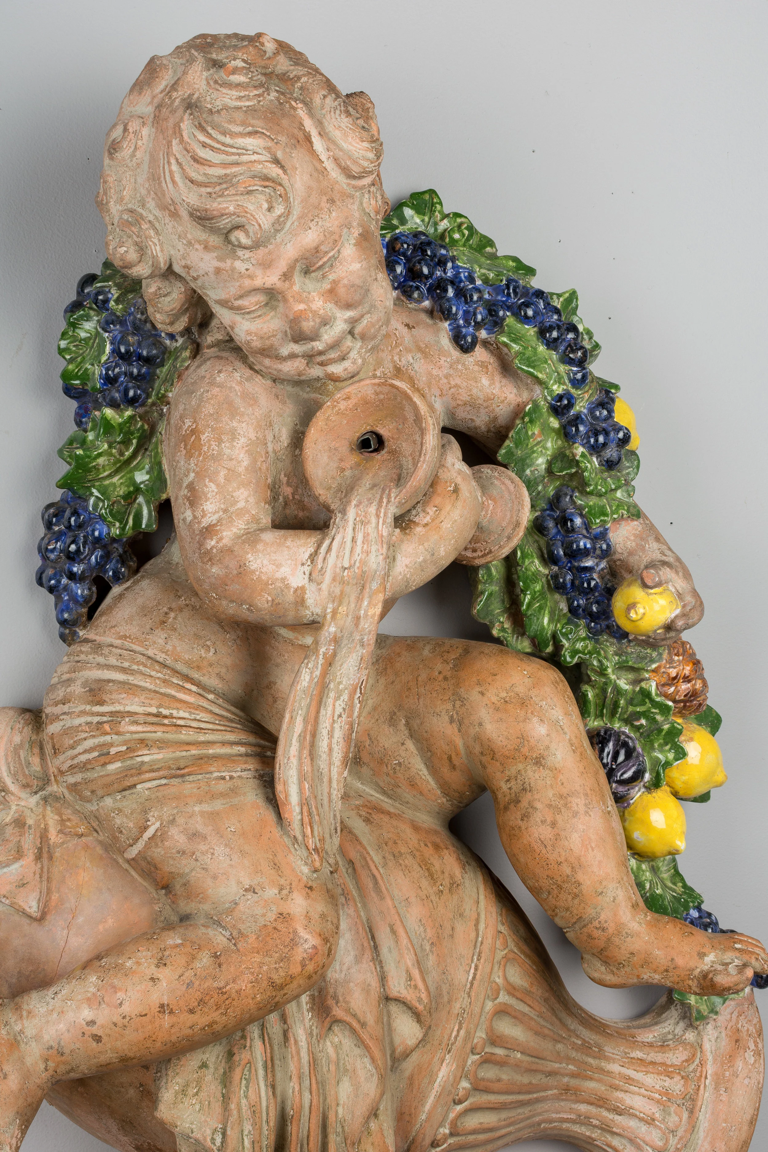 French Terracotta Fountain