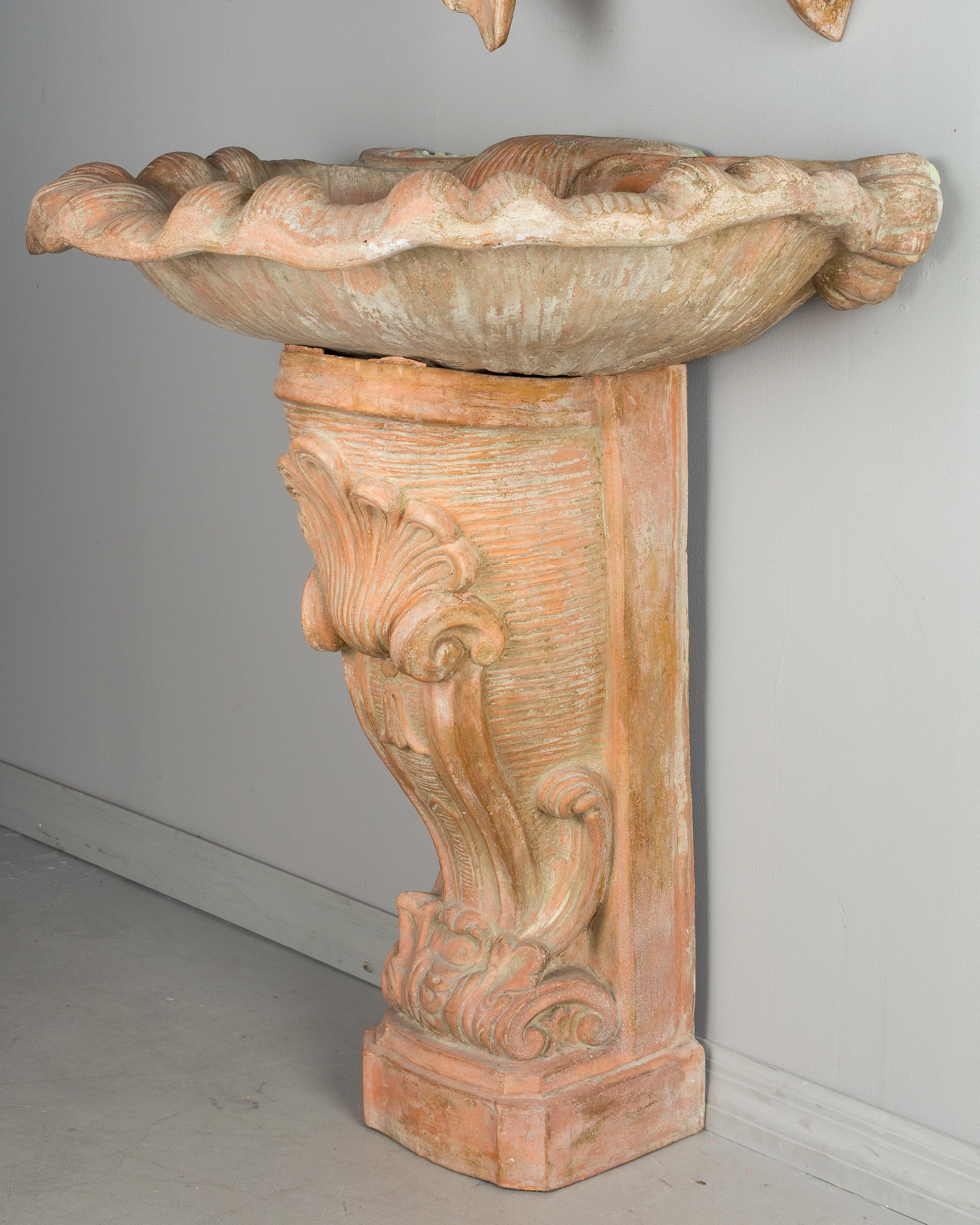 French Terracotta Fountain