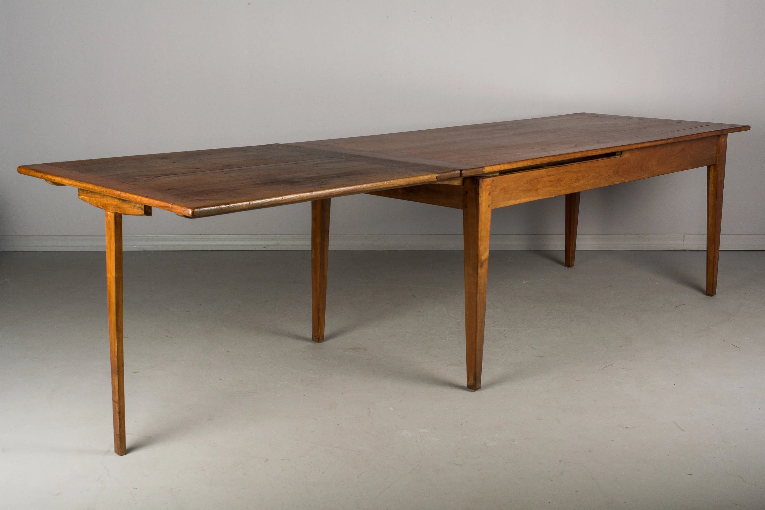 Country French Cherry Farm Table with Benches