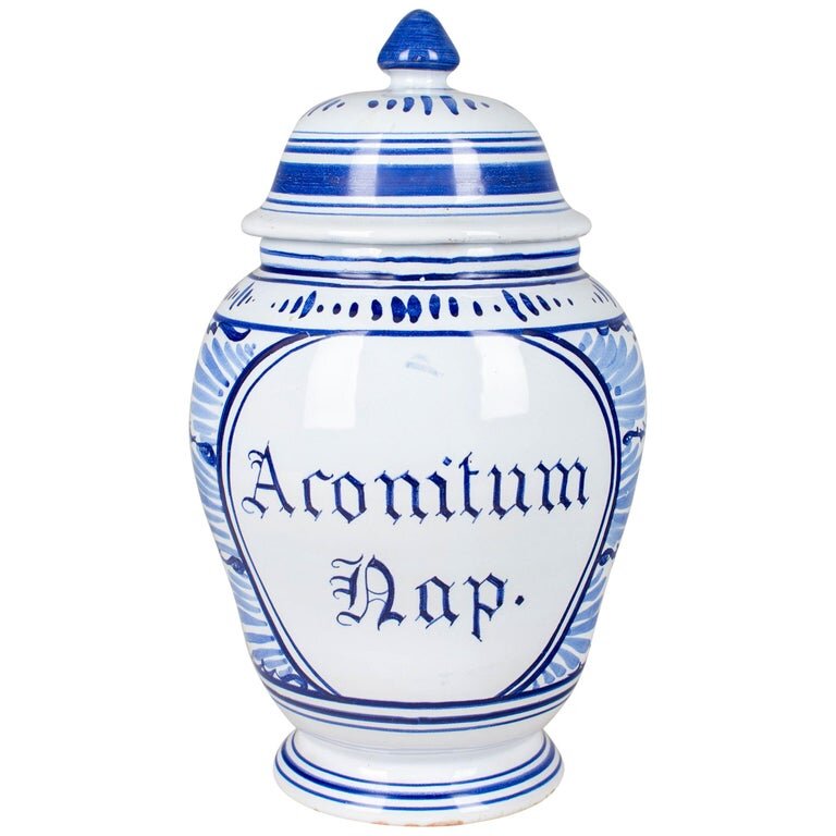 Delft Faience Apothecary Jar