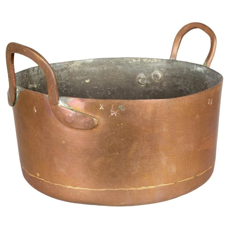 19th Century French Copper Pot
