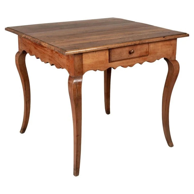 19th Century Louis XV Style Country French Side Table