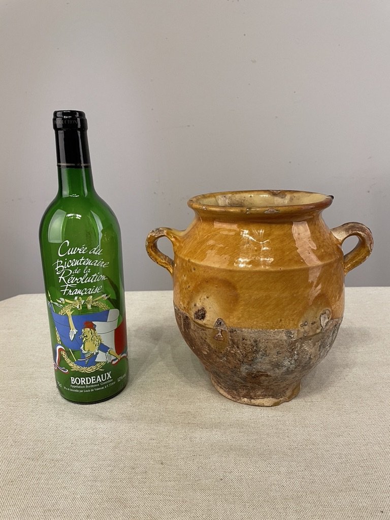 Antique French Country Vinaigrier Jar 