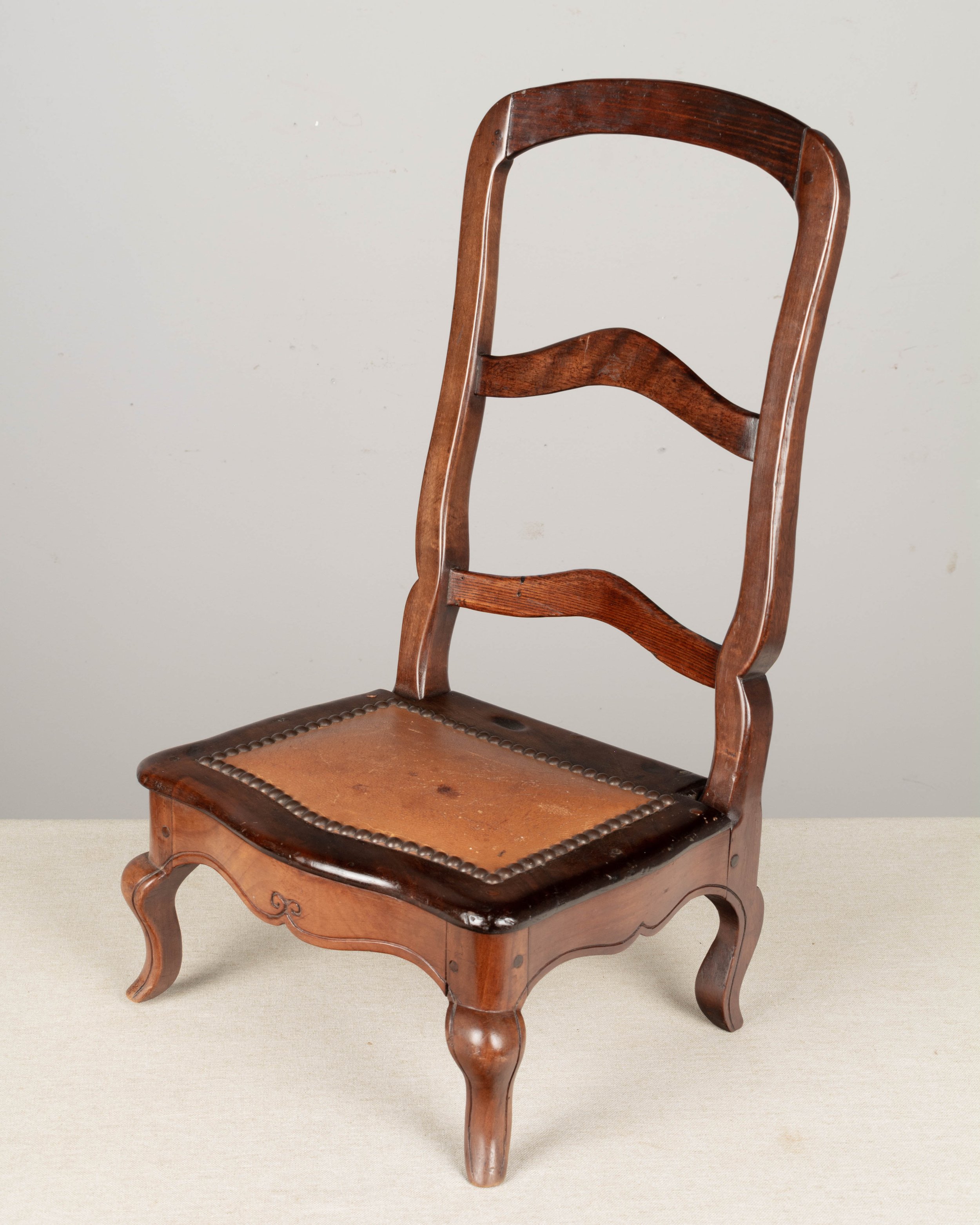 19th Century French Louis XV Style Sampler Chair