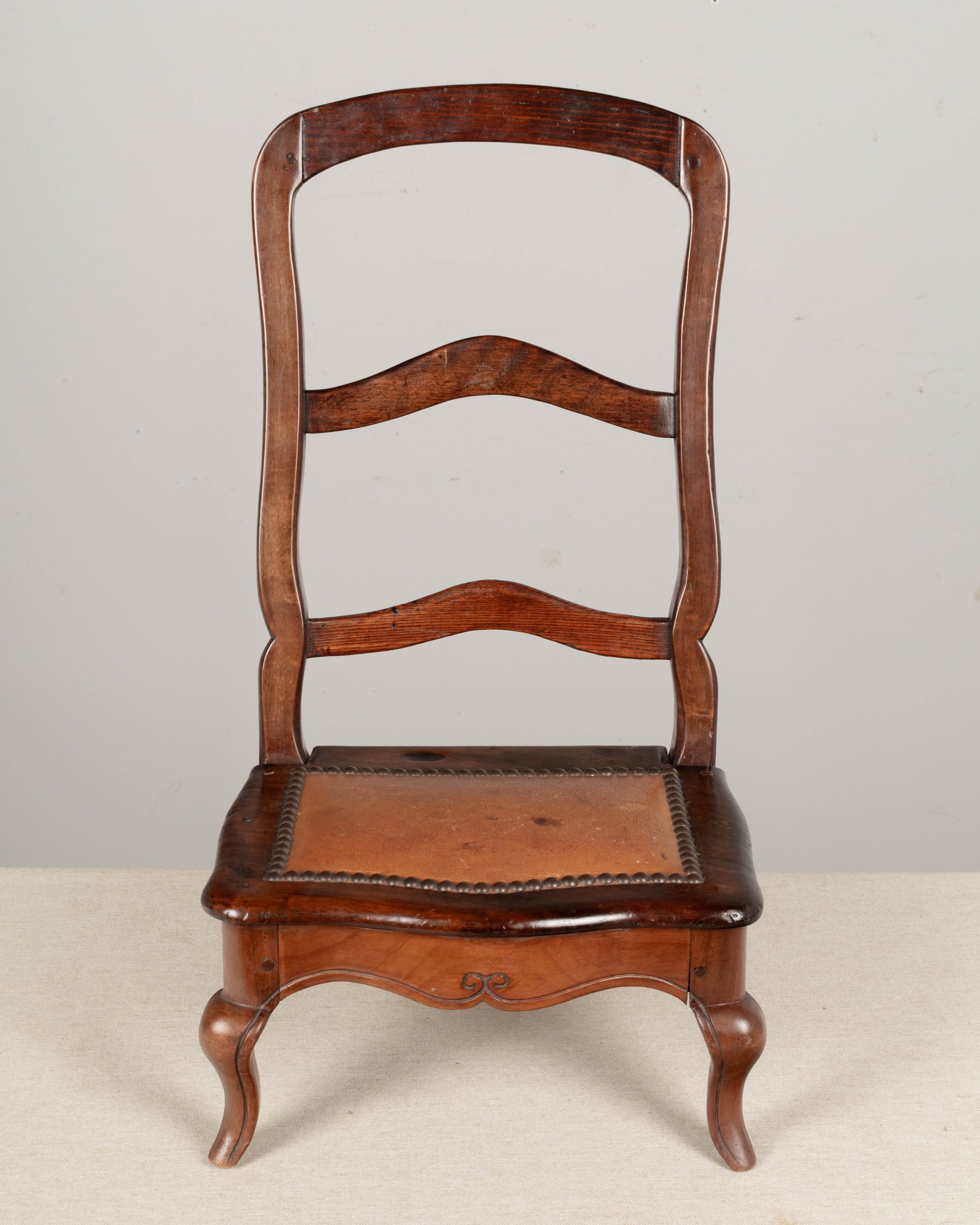 19th Century French Louis XV Style Sampler Chair