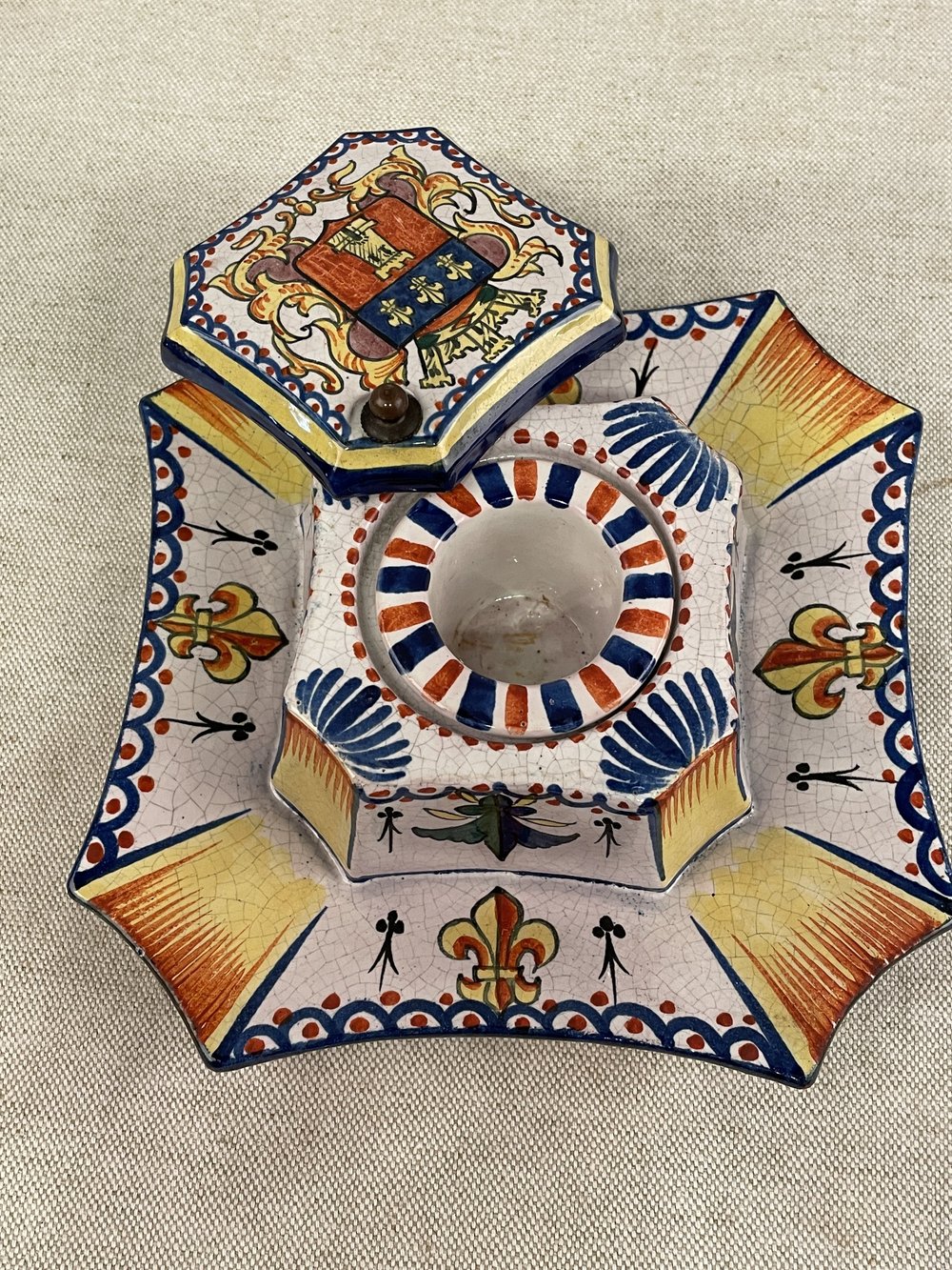 Olivier Fleury French Antiques-Antique French Ceramics for Sale