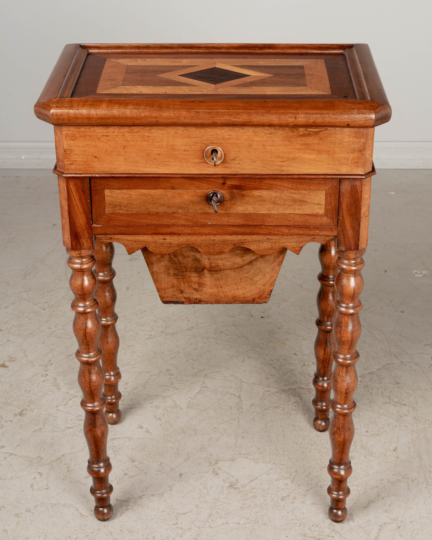 Antique French Louis Philippe Mahogany Desk Available For