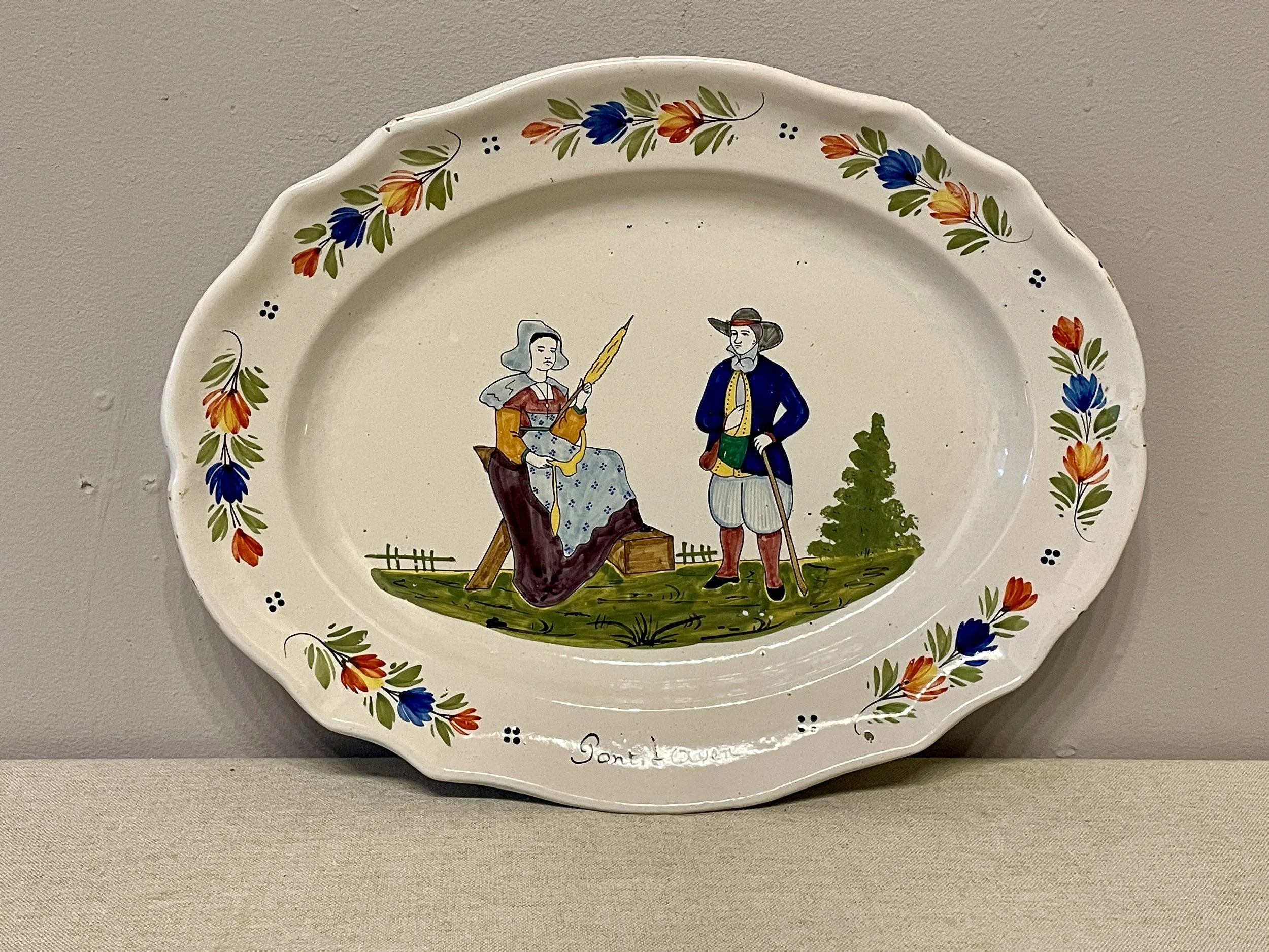 Olivier Fleury French Antiques-Antique French Ceramics for Sale