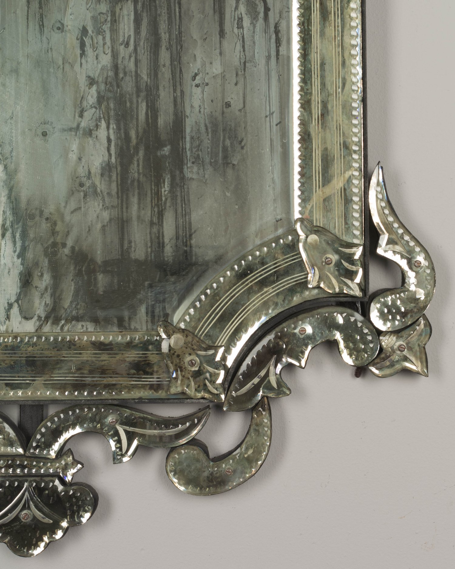 Venetian Etched Glass Mirror – Salt Lizard NYC