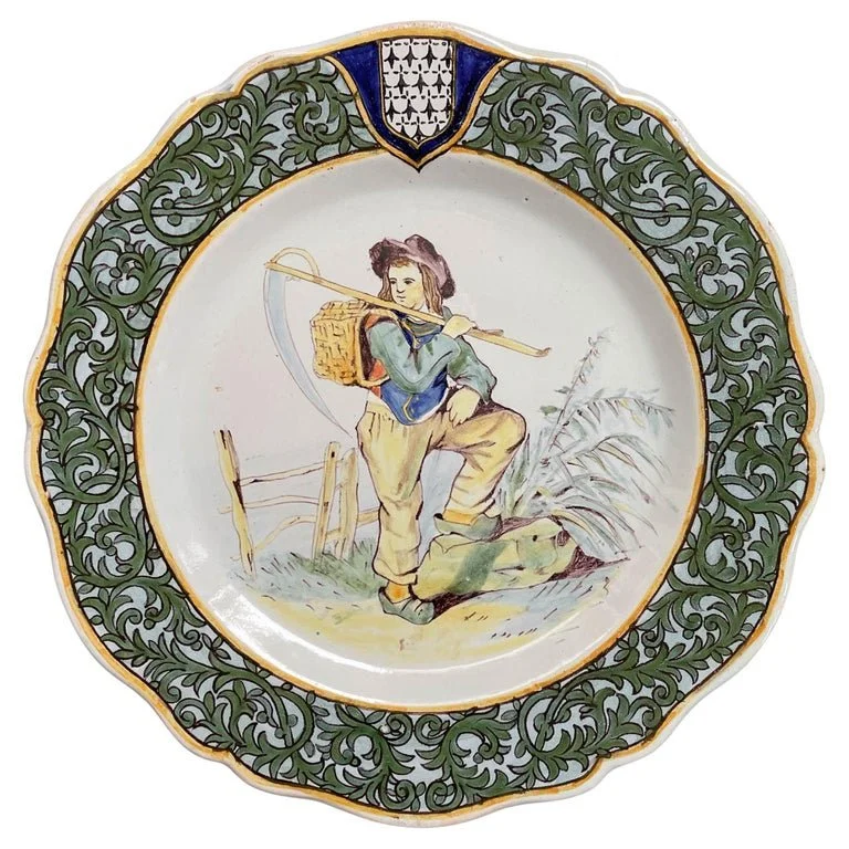 Olivier Fleury French Antiques-Antique French Ceramics for Sale