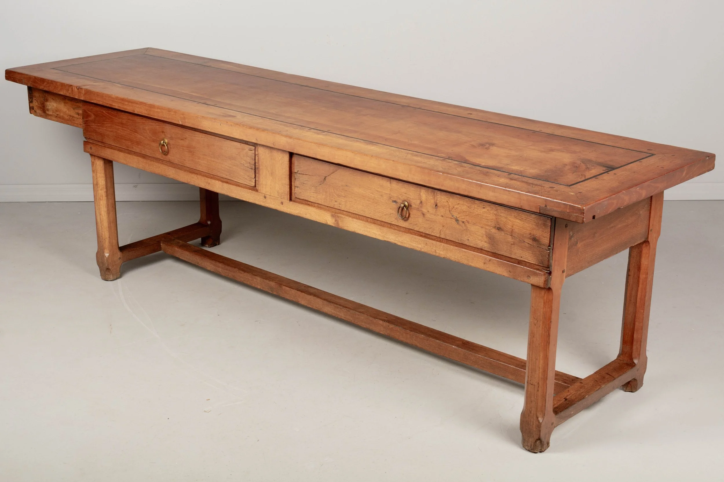 19th Century French Normandy Farm Table