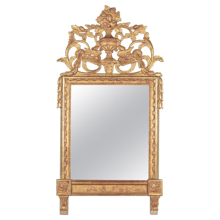 FRENCH LOUIS PHILIPPE PERIOD PARCEL GILT MIRROR for sale at auction on 26th  August