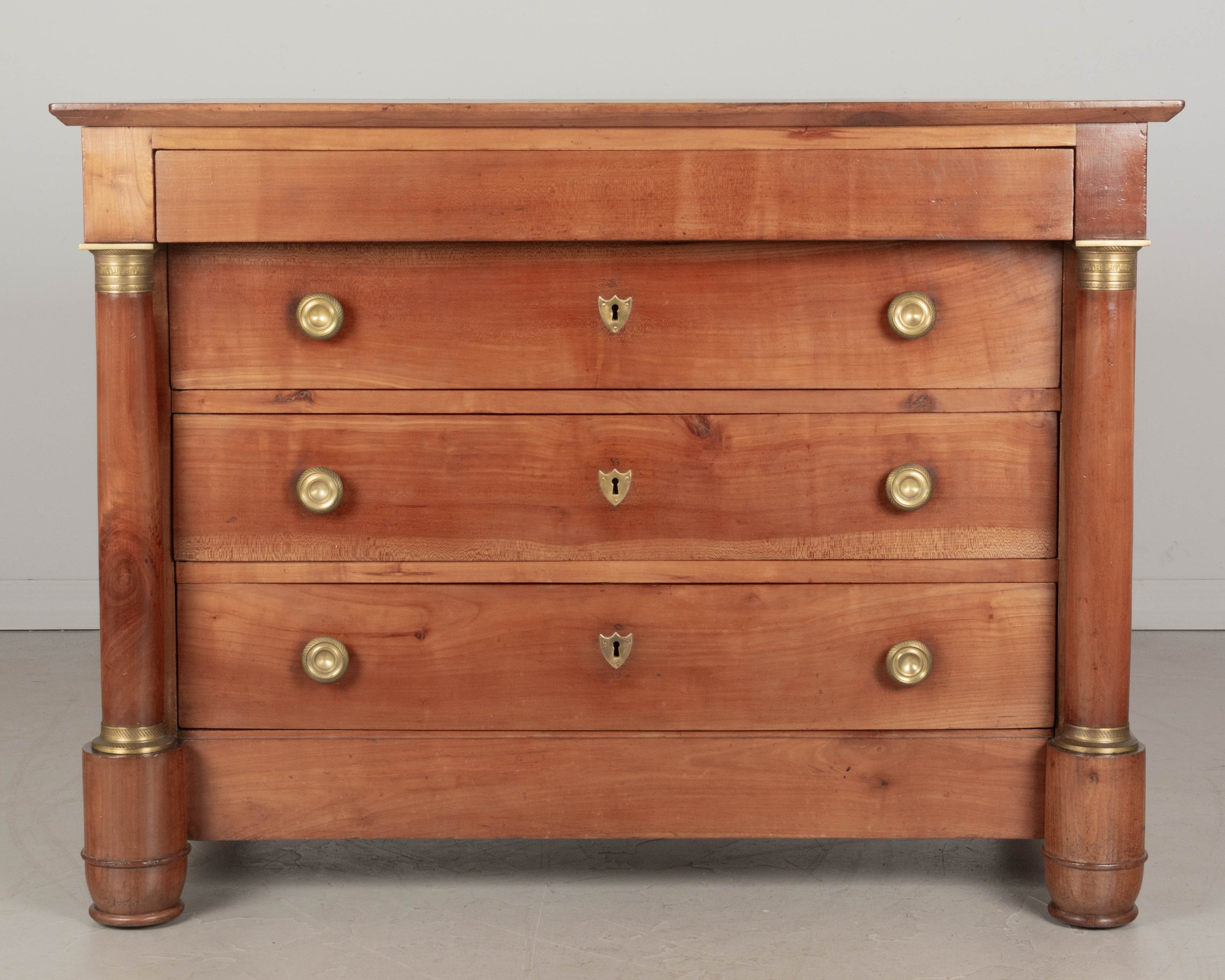 19th Century French Empire Commode or Chest of Drawers