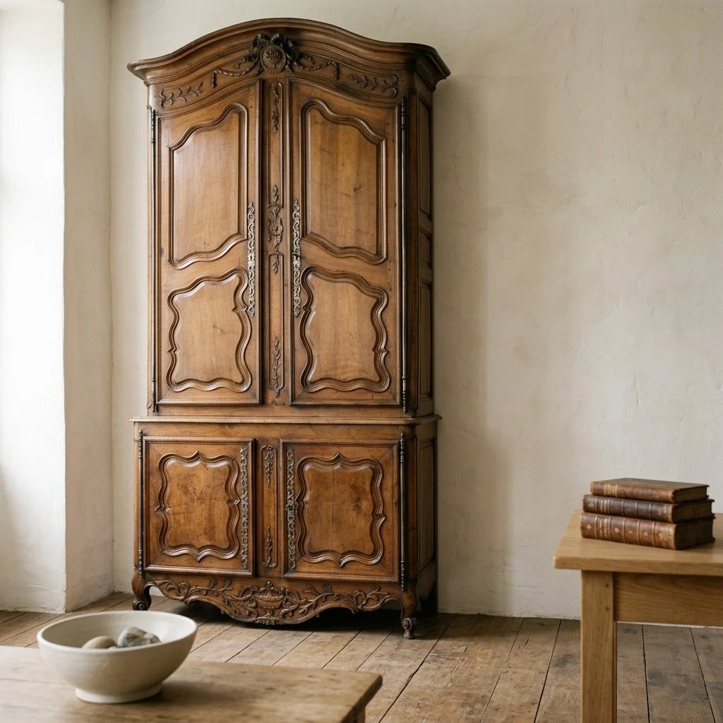 18th c. French Louis XV Buffet a Deux Corps made of Walnut 121"h x 57"w x 26.5"d available at www.ofleury.com
#frenchantiques
#countryfrenchantiques
#provencalantiques
#frenchdecor
#antiqueforsale