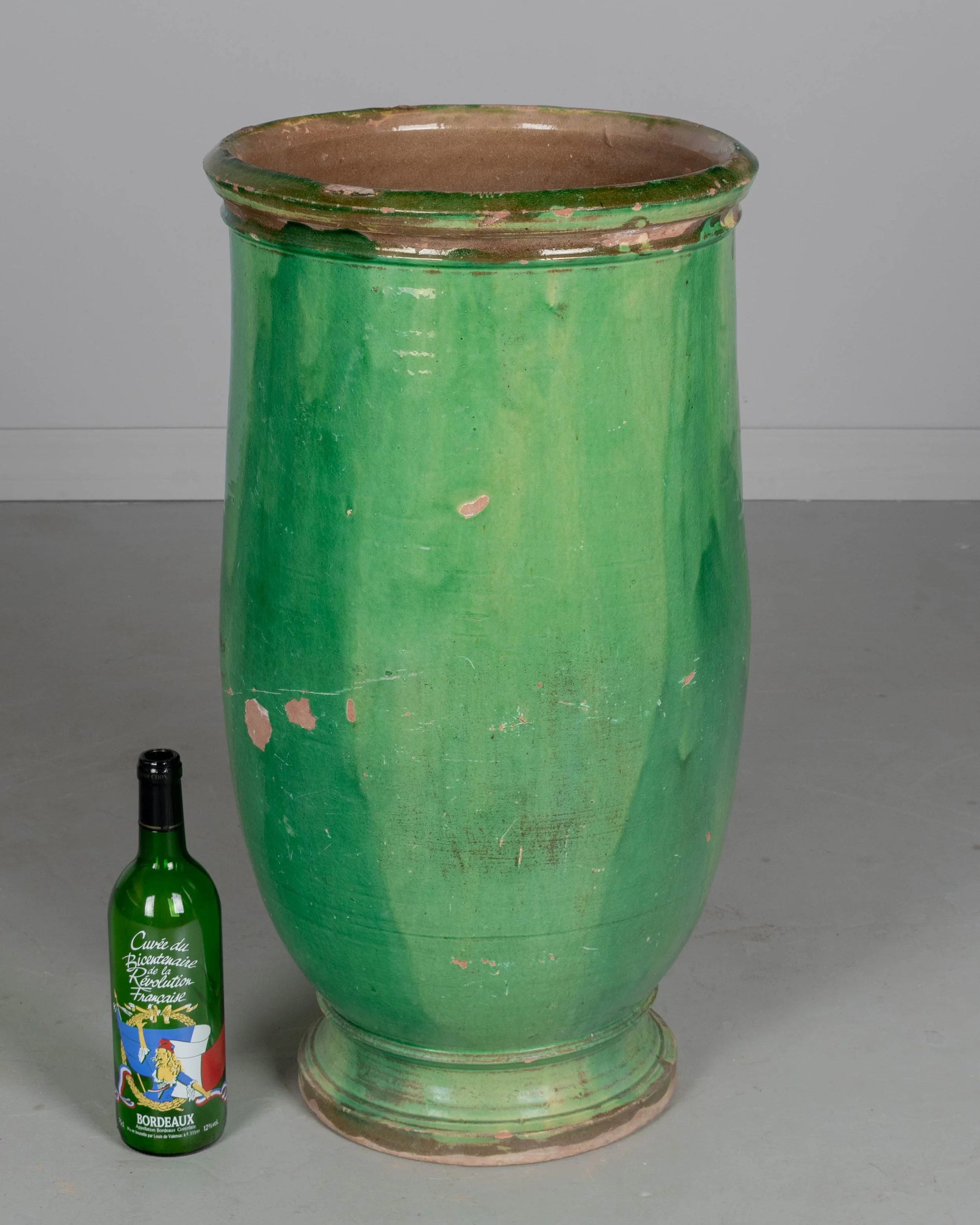 Large 19th Century French Pottery Jar or Planter