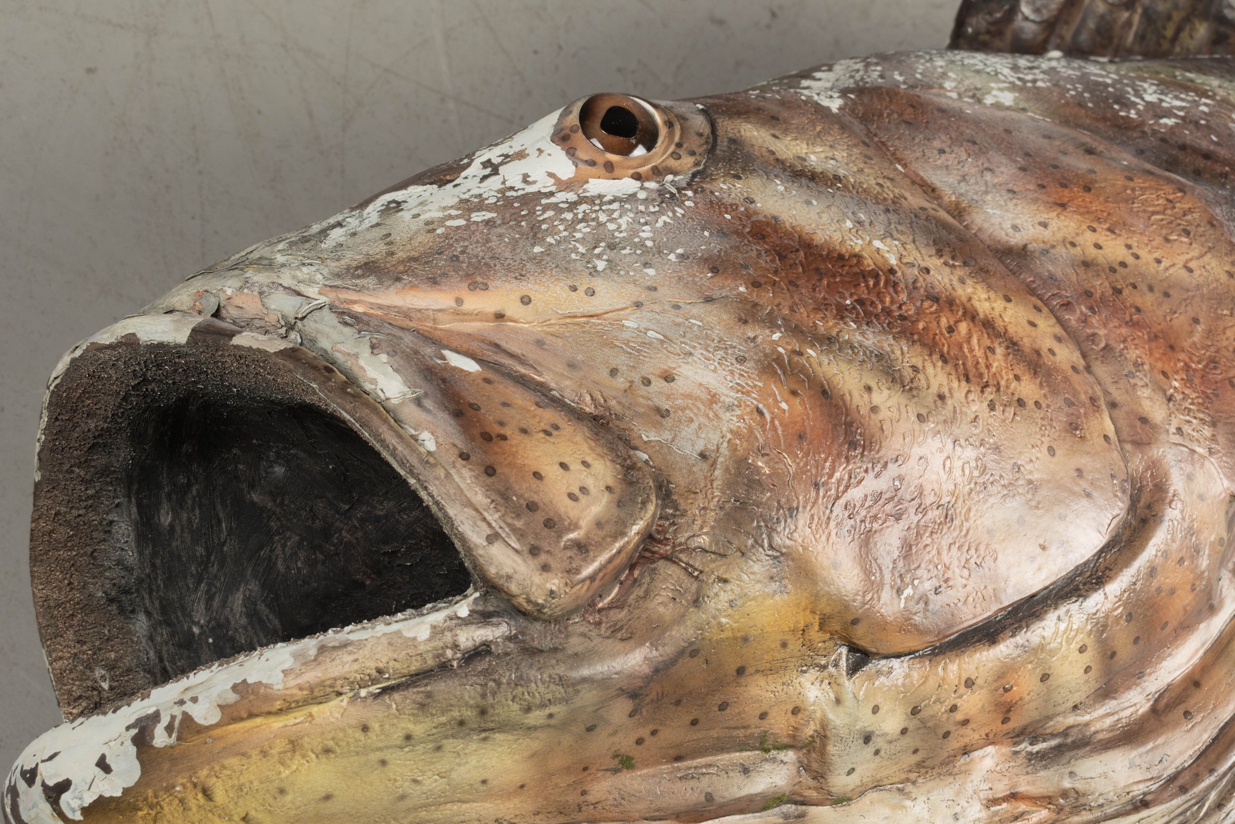 Large Wall Hanging Fish Sculpture