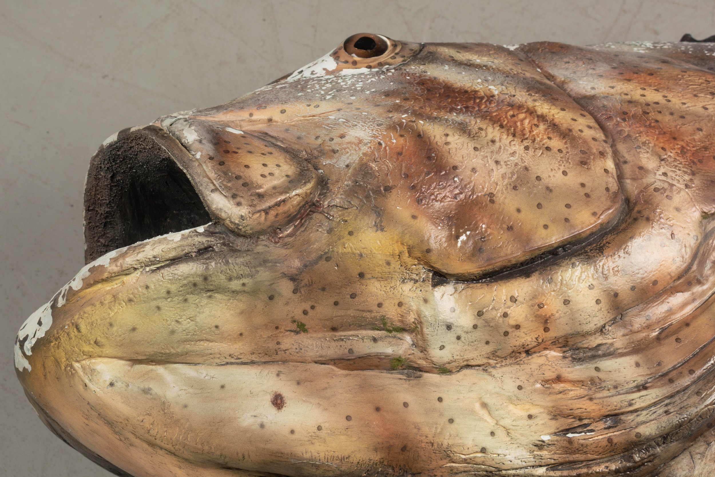 Large Wall Hanging Fish Sculpture