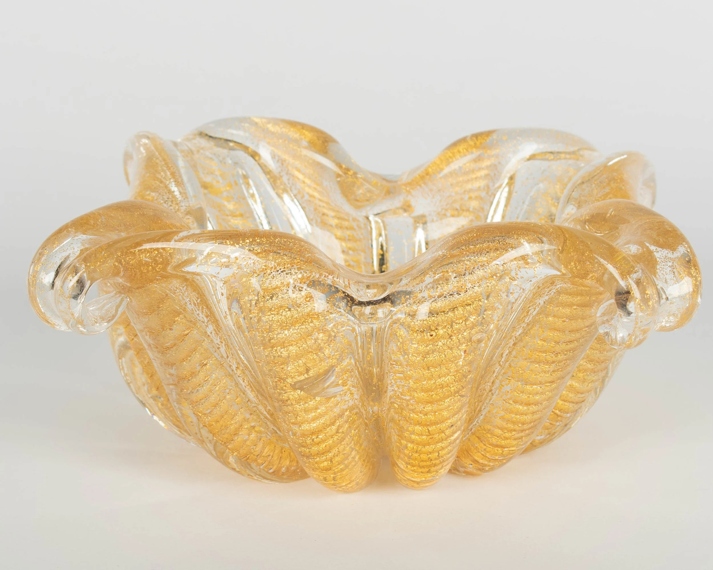 Murano Glass Bowl by Barovier & Toso