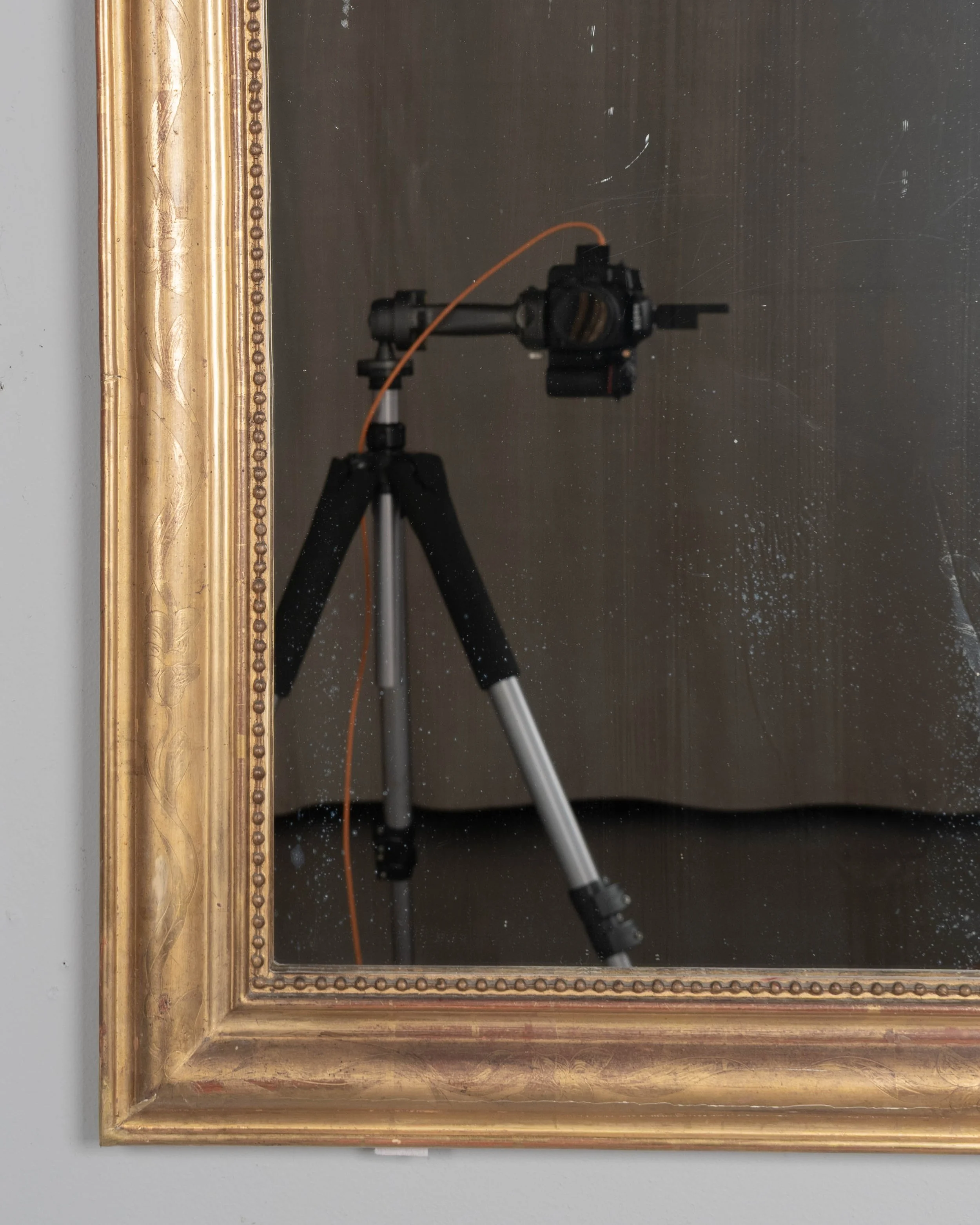 19th Century French Louis Philippe Style Gilded Mirror