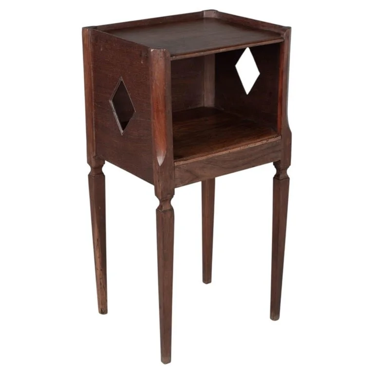 French Country Mahogany Side Table