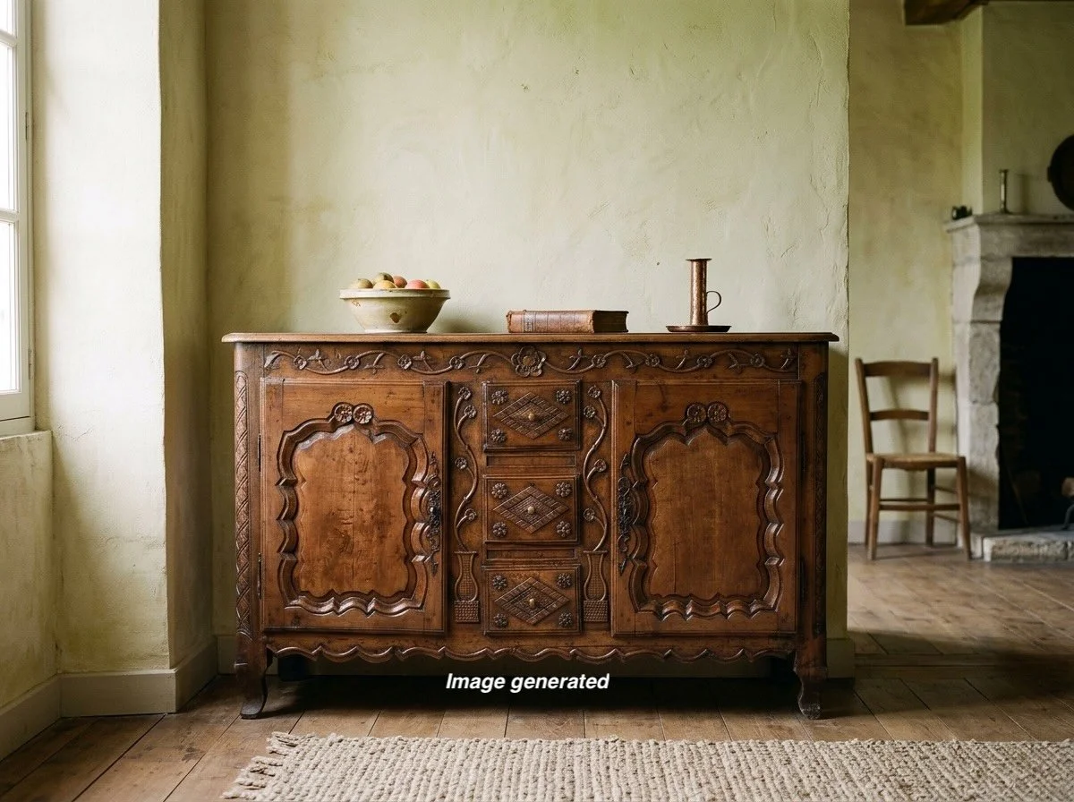 18th Century Country French Enfilade or Sideboard