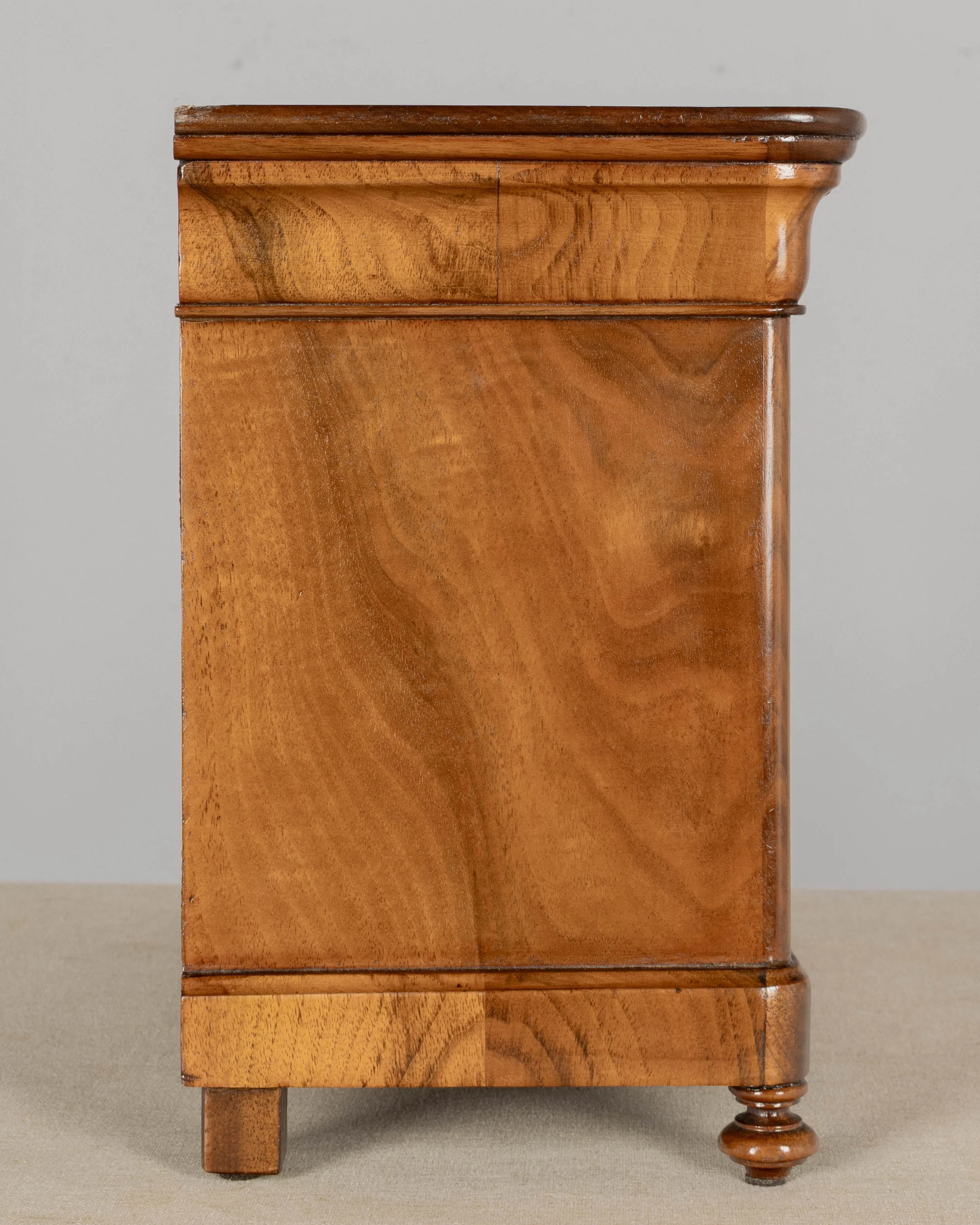 19th century French Louis Philippe Period miniature commode, or sample chest.